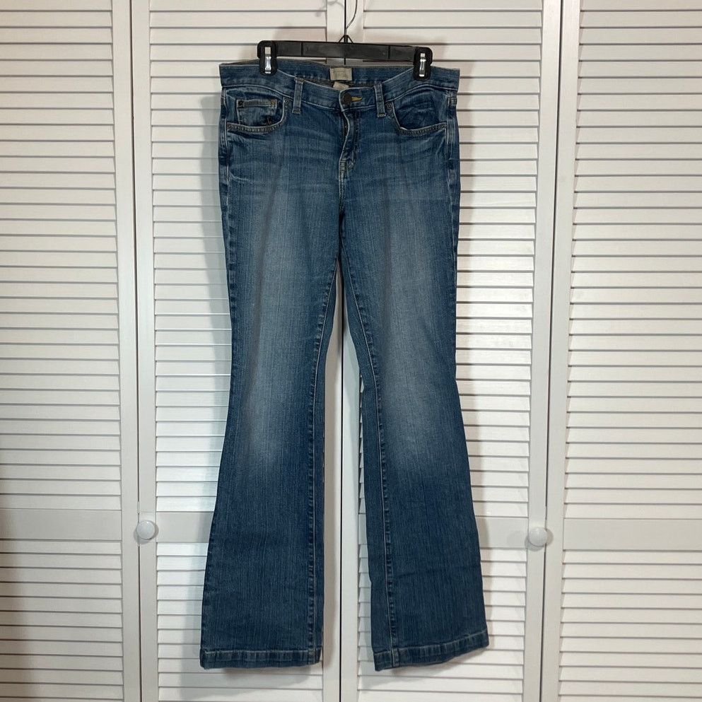 Gap Gap Blue Mid Wash Mid-rise Long & Lean Women Jeans10/30L Size 32" / US 10 / IT 46 - 1 Thumbnail