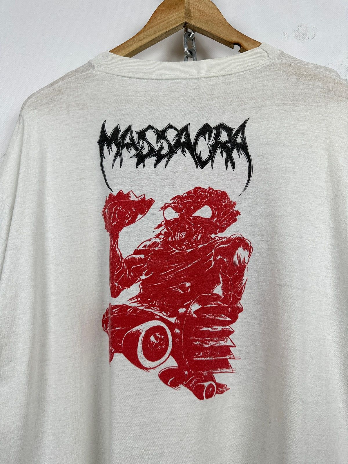 Band Tees Vintage Massacra Nearer From Death Metal Band T-Shirt Size US XXL / EU 58 / 5 - 12 Thumbnail