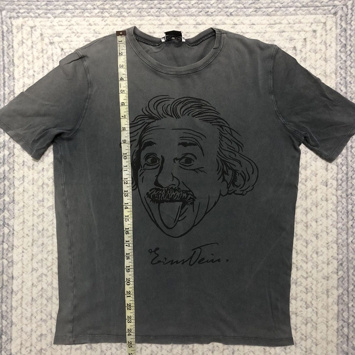 Vintage × Zara Rare Sunfaded Zara X Albert Einstein Tees Size US S / EU 44-46 / 1 - 16 Thumbnail