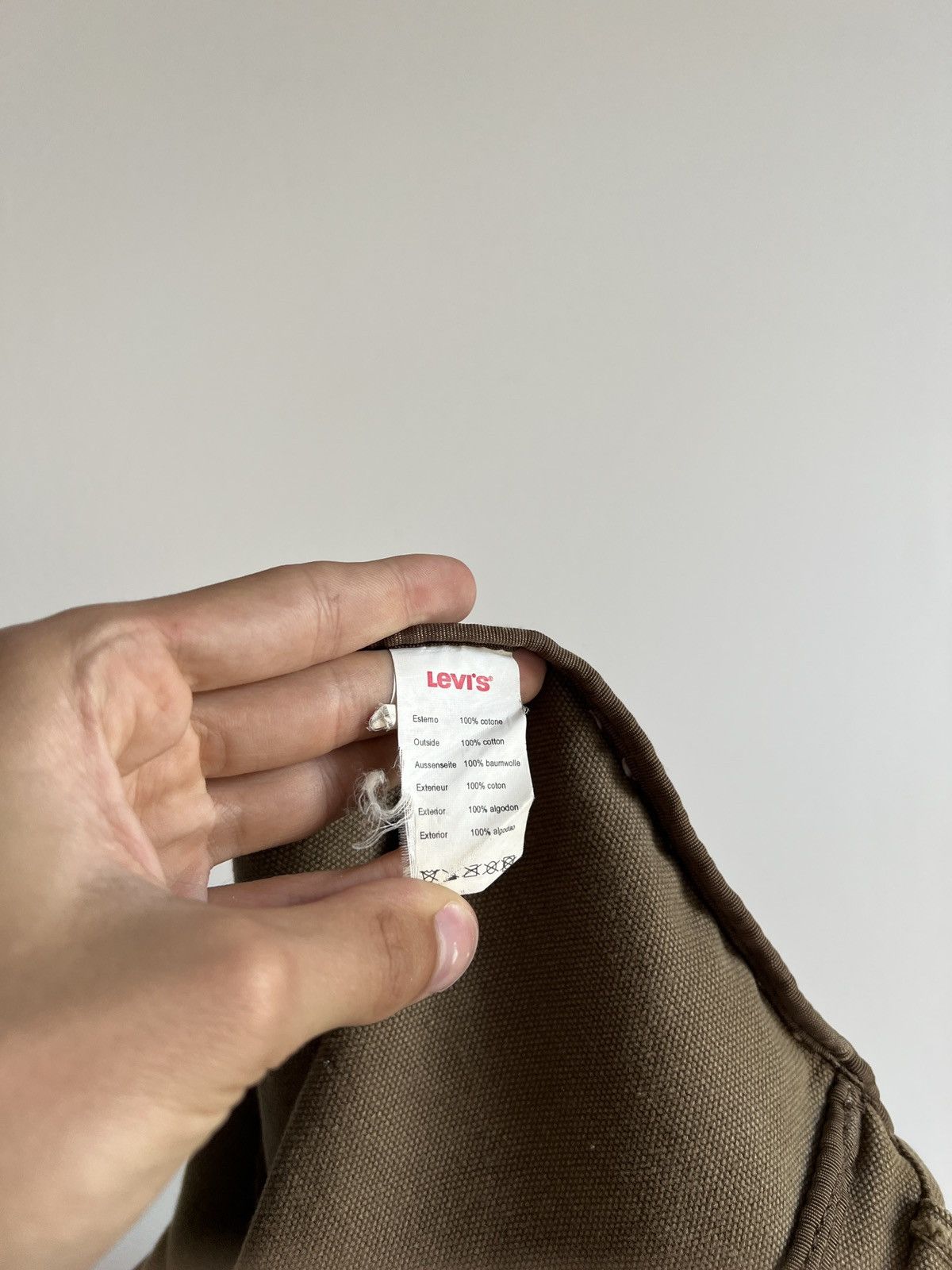 Levi's Vintage Military Style Levi’s Cotton Canvas Shoulder Bag Size ONE SIZE - 18 Thumbnail