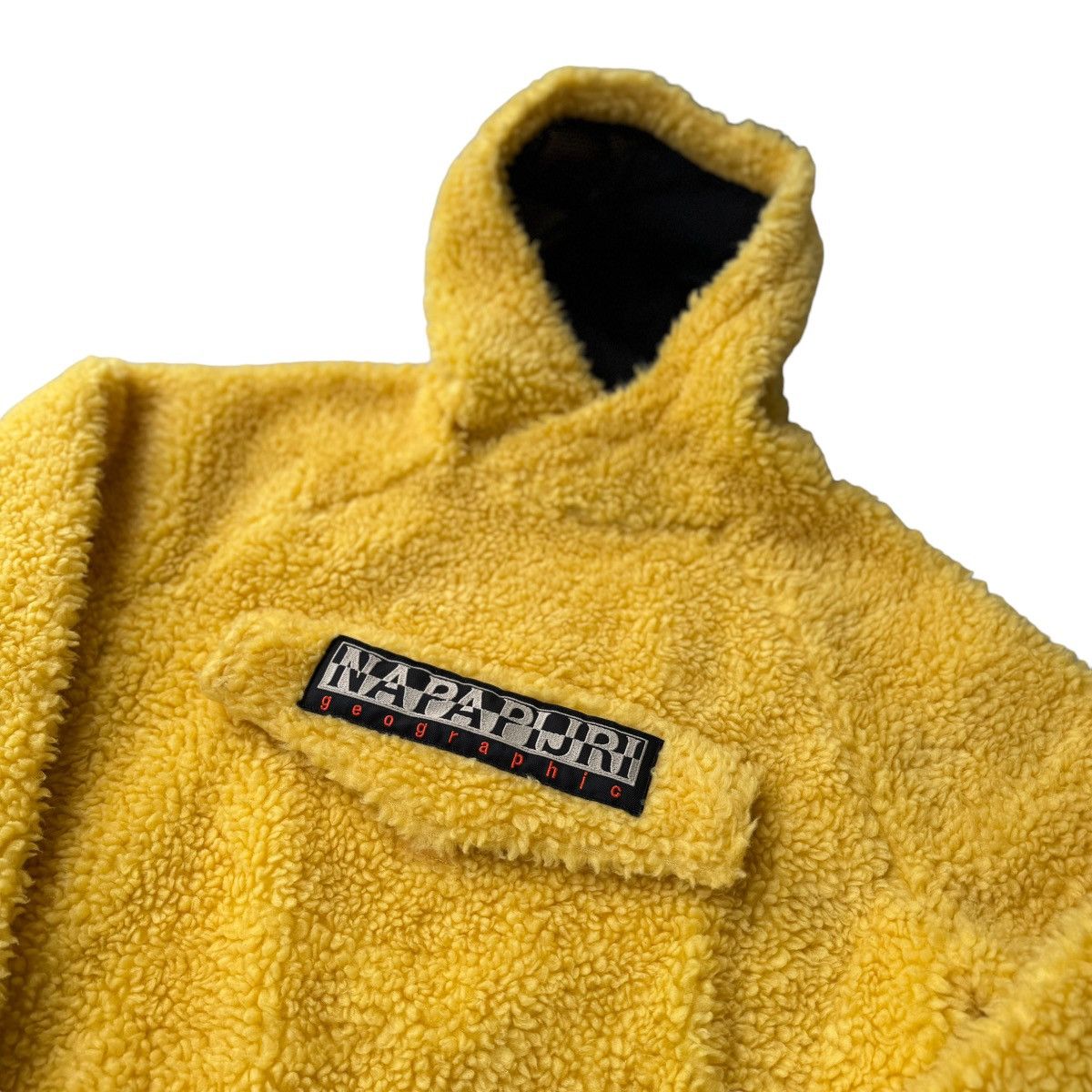 Designer × Napapijri × Patagonia MSRP $250 Napapijri Geographic Telve Oversized Sherpa Hoodie Size US M / EU 48-50 / 2 - 9 Thumbnail