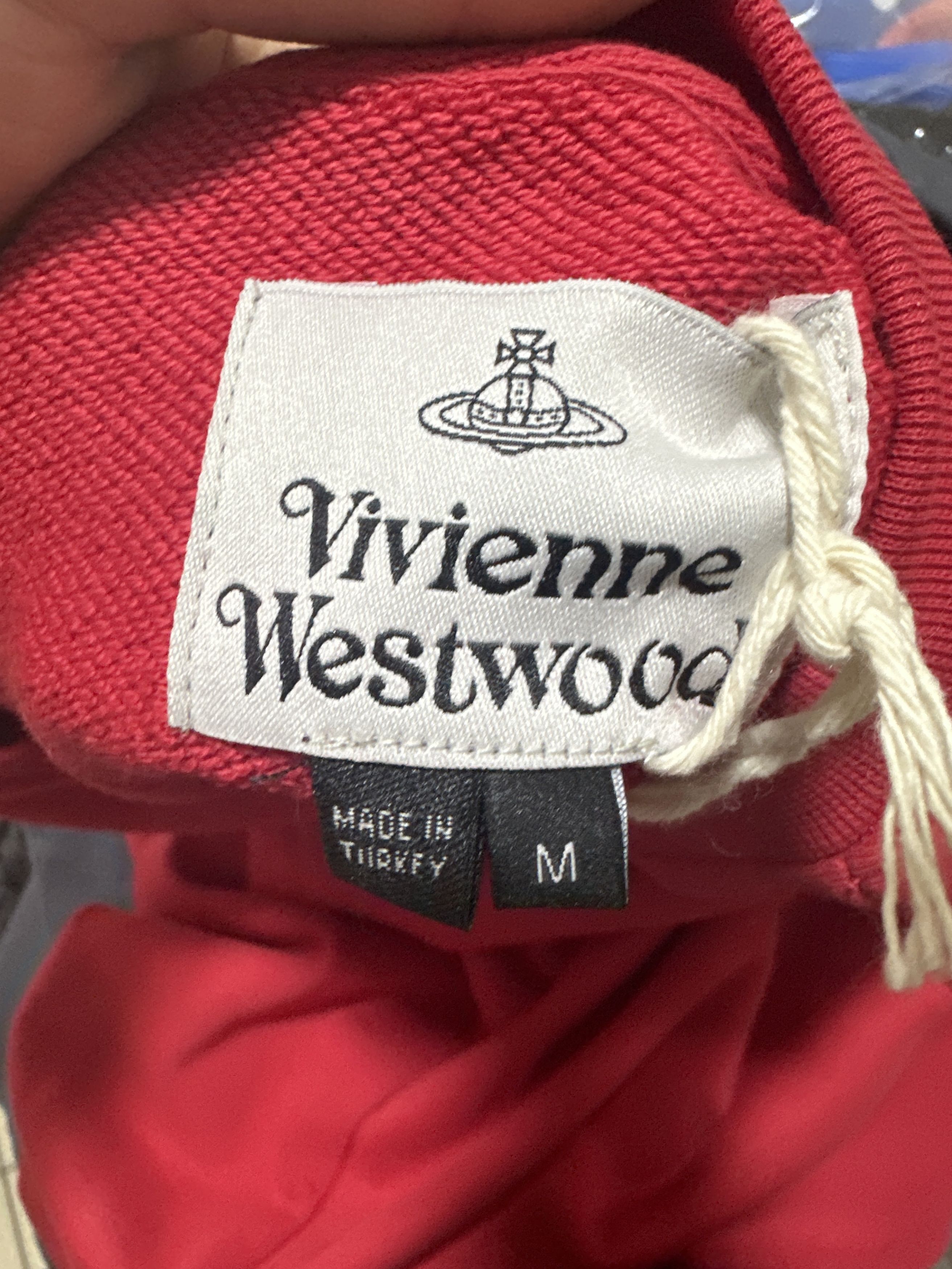Vivienne Westwood Vivienne Westwood Orb Logo Sweatshirt Red Size Medium Size US M / EU 48-50 / 2 - 6 Thumbnail