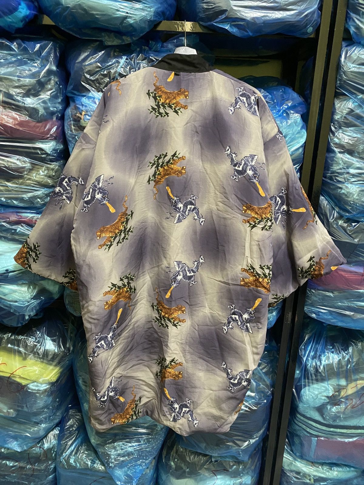 Japanese Brand Japanese Reversible Haori JacketTiger & Festival Print Size US M / EU 48-50 / 2 - 4 Thumbnail
