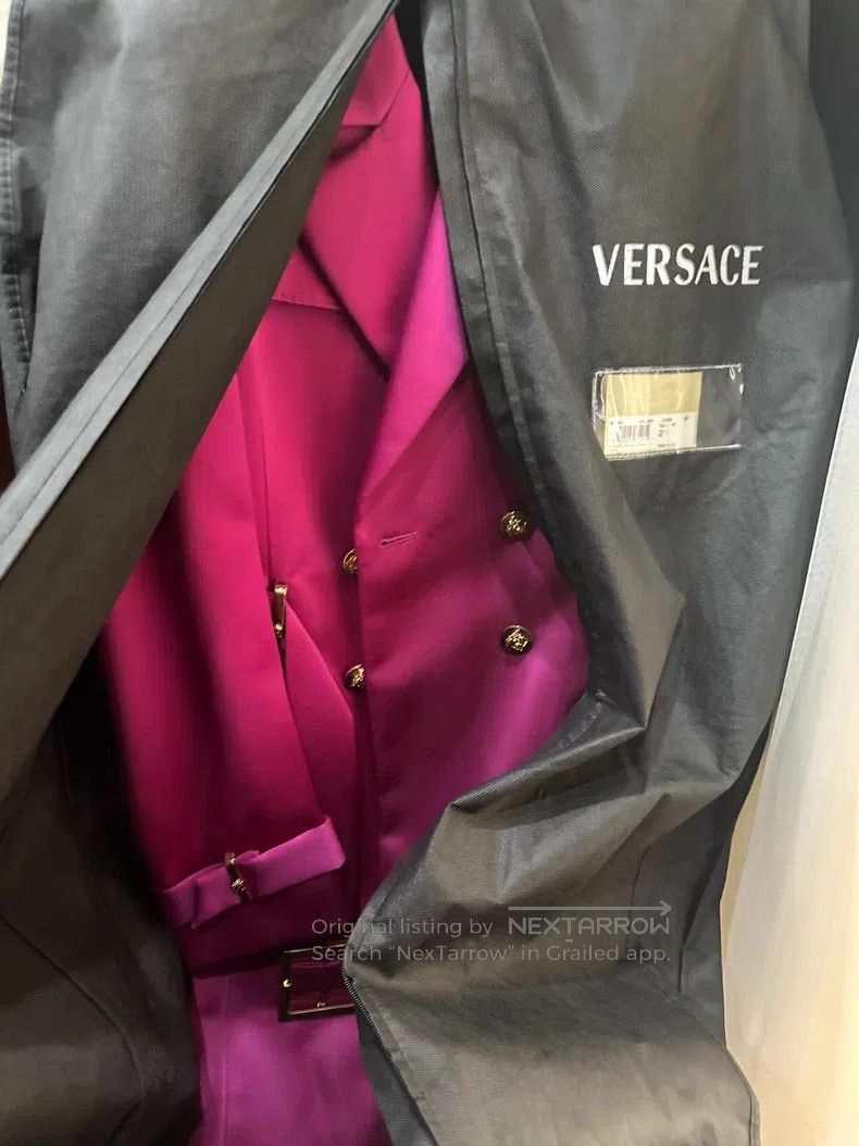 Versace Versace Silk trench coat Size S / US 4 / IT 40 - 2 Thumbnail