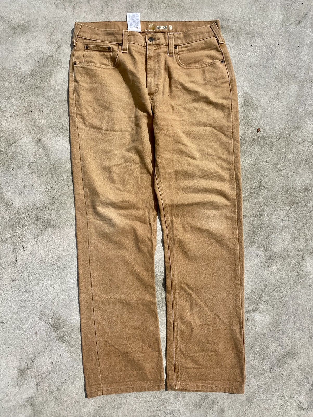 Carhartt × Vintage Vintage Carhartt Relaxed Fit Baggy Pants Size US 34 / EU 50 - 13 Thumbnail