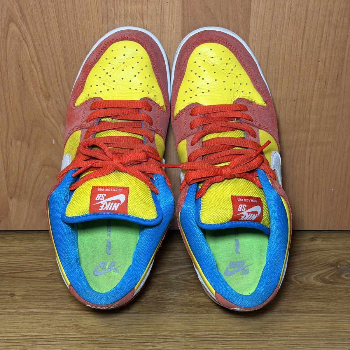 Nike SB Nike SB Dunk Low Bart Simpson Size 9.5 Size US 9.5 / EU 42-43 - 6 Thumbnail