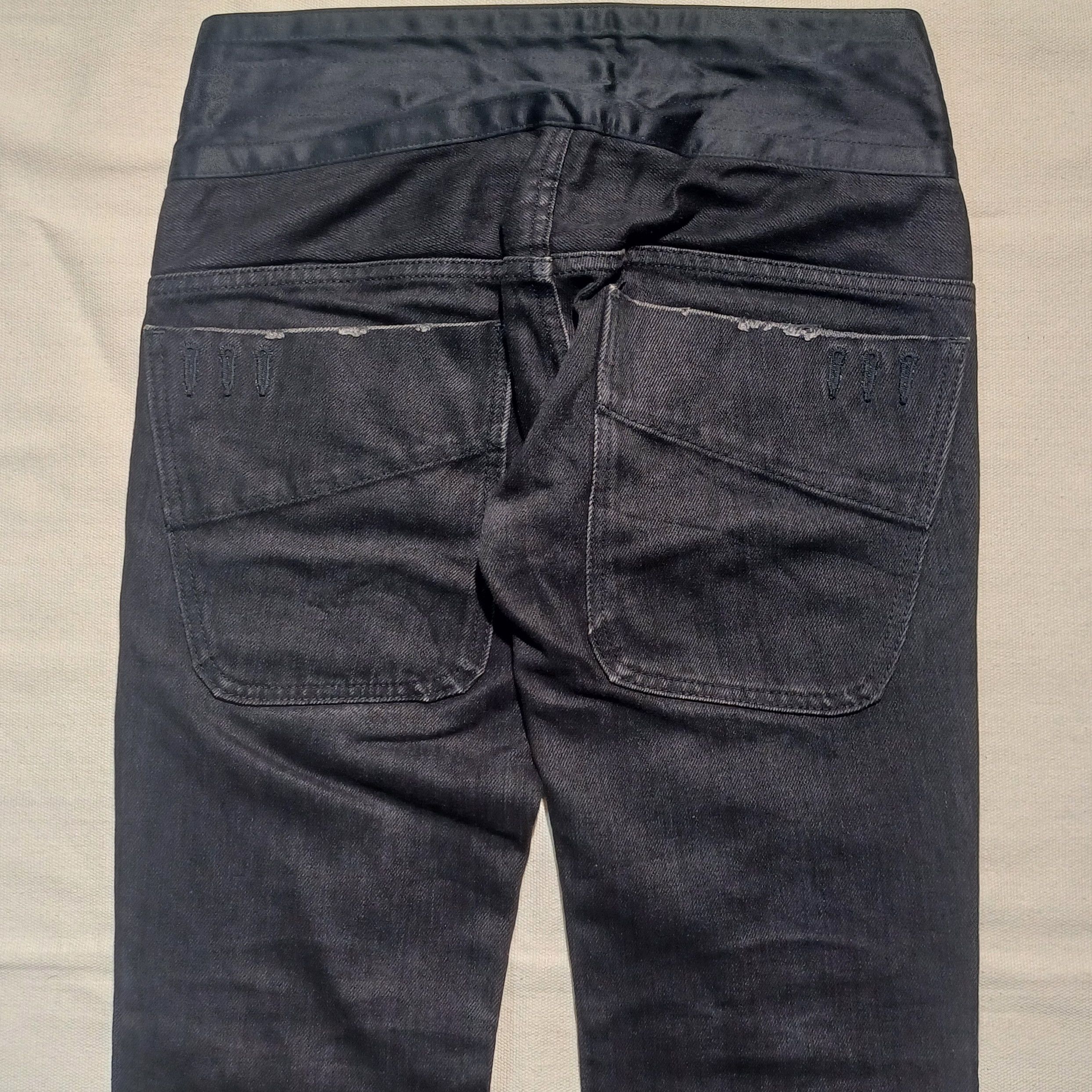 Standard Cloth Woman Black Jeans Slim Fit SOV Double Standart Clothing Size 30" / US 8 / IT 44 - 6 Thumbnail