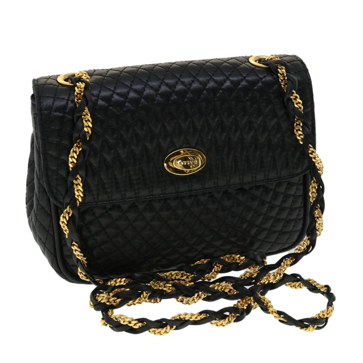 Bally Black Leather Shoulder Bag (Pre-Owned) Size ONE SIZE - 1 Thumbnail