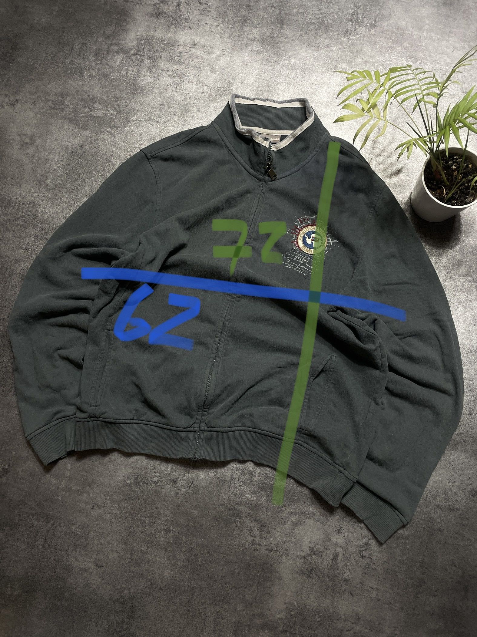 Napapijri Napapijri Vintage Y2K Sweatshirt Zip Boxy Fit Size US XL / EU 56 / 4 - 10 Thumbnail