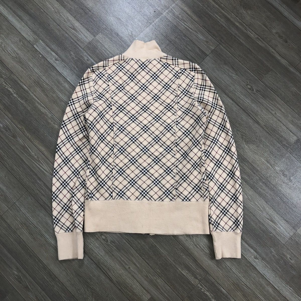 Burberry Luxury Burberry London Nova Check Blue Label Track Jacket Size US M / EU 48-50 / 2 - 20 Thumbnail