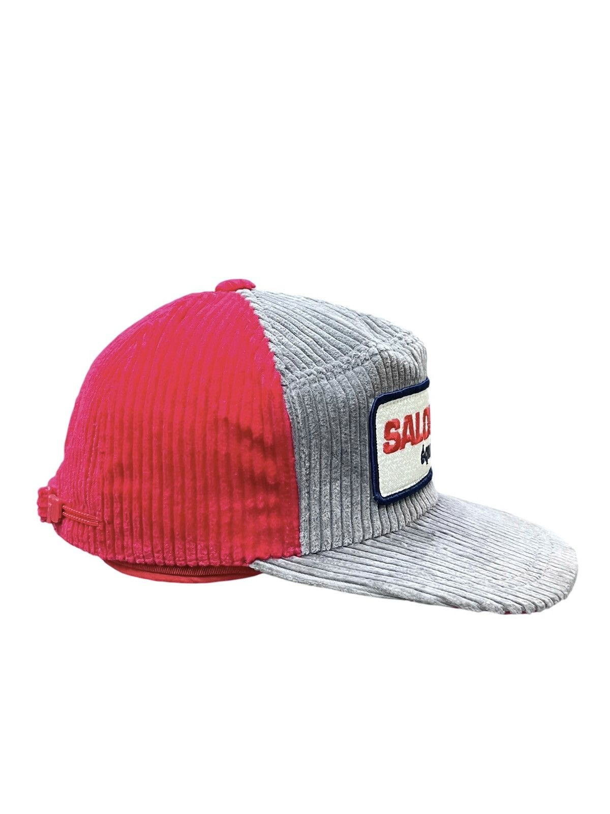 Salomon 🔥RARE💥 90s SALOMON Équipe Corduroy Ear Flap Cap Japan Size ONE SIZE - 13 Thumbnail