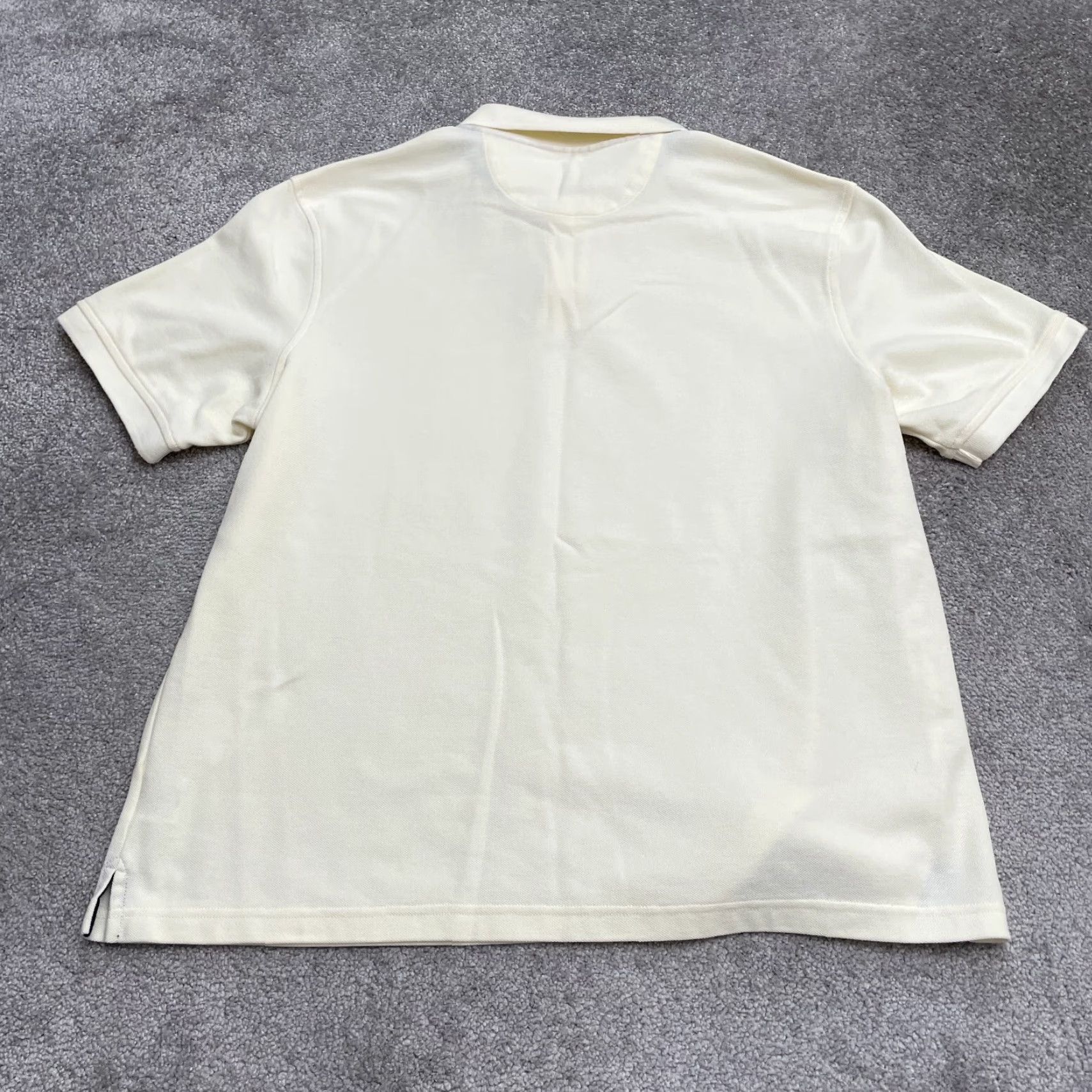 Club Room Club Room Polo Shirt Mens XL Ivory Short Sleeve Cotton Polyester Blend Golf Rugby Activewear Casual Sports Shirt Size US XL / EU 56 / 4 - 2 Thumbnail