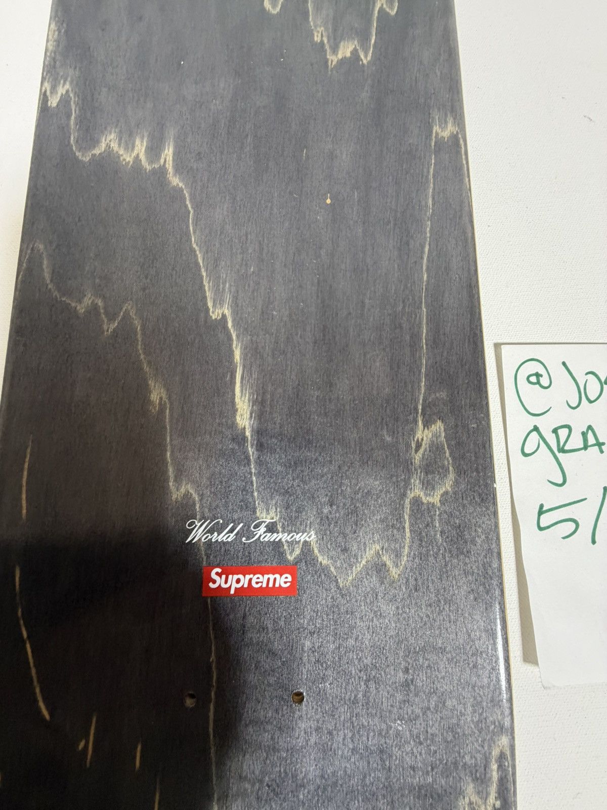 Supreme Supreme Chrome Skateboard Deck (black) Size ONE SIZE - 2 Thumbnail