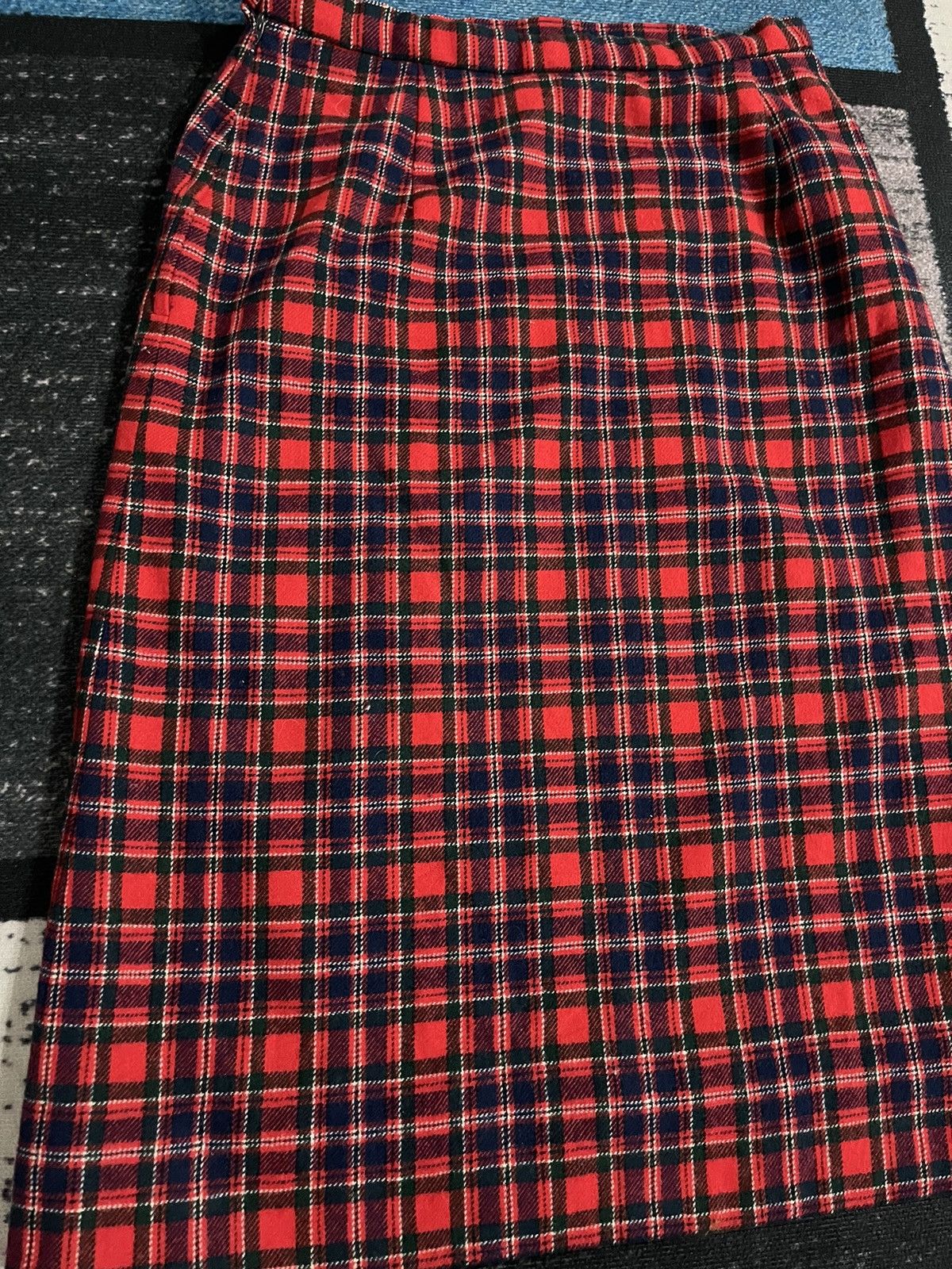 Pendleton × Vintage Vintage Pendleton Wool Plaid Skirt Made Usa Size 28" / US 6 / IT 42 - 3 Thumbnail