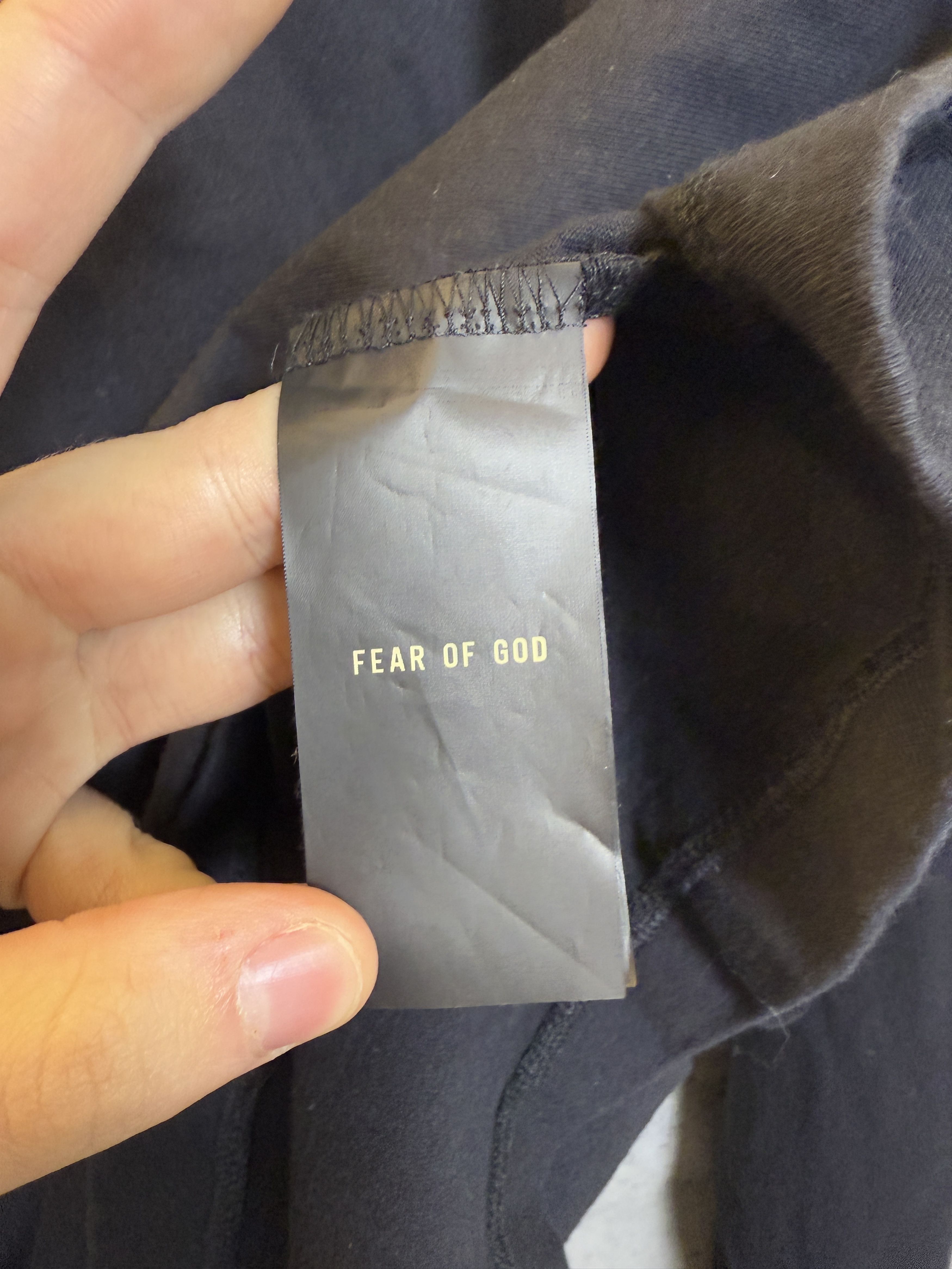 Fear of God Fear of God Black Long Sleeve Tee Size US M / EU 48-50 / 2 - 4 Thumbnail