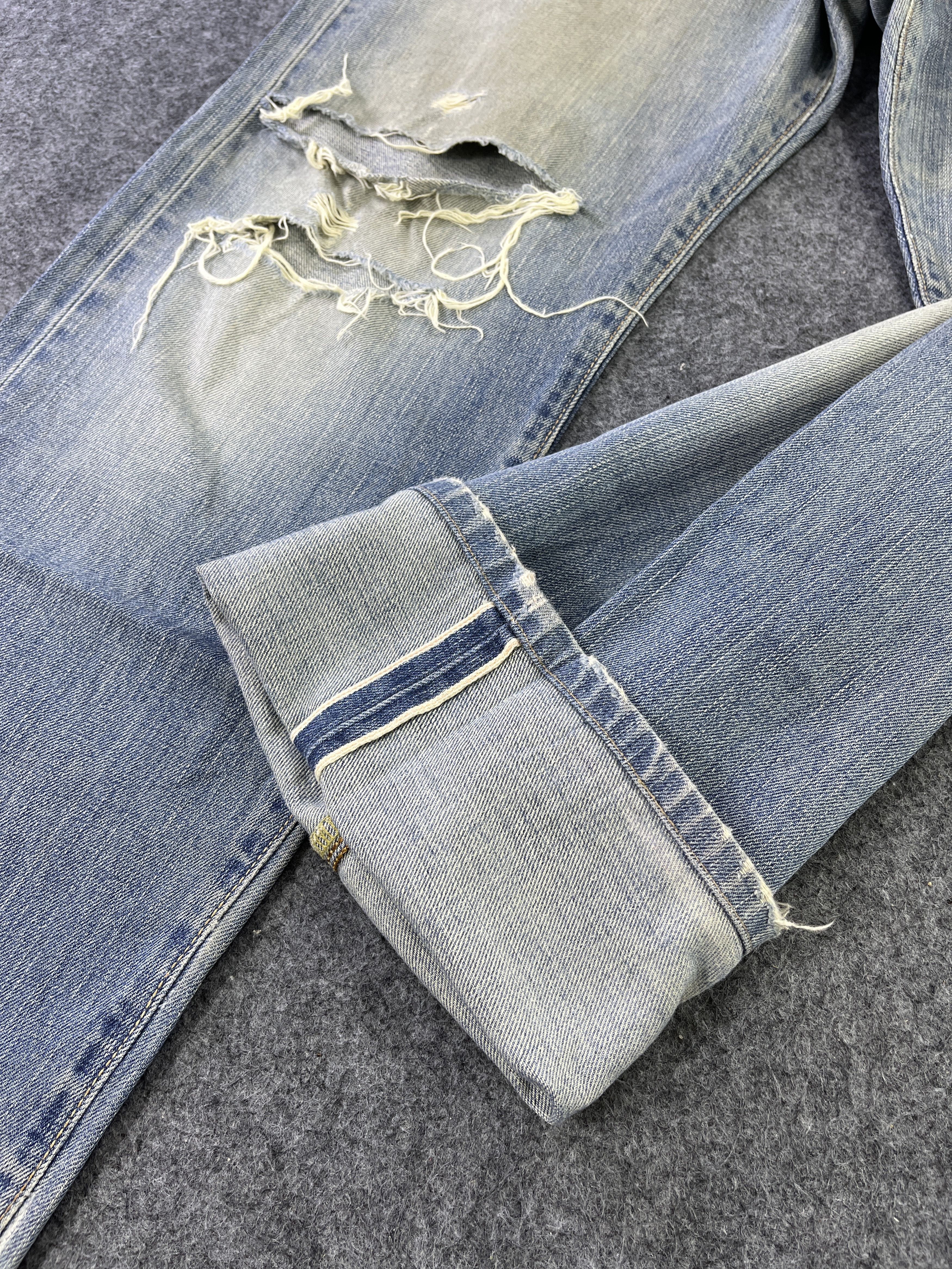 Edwin Vintage Edwin 505 X Redline Jeans - J885 Size US 33 - 11 Thumbnail