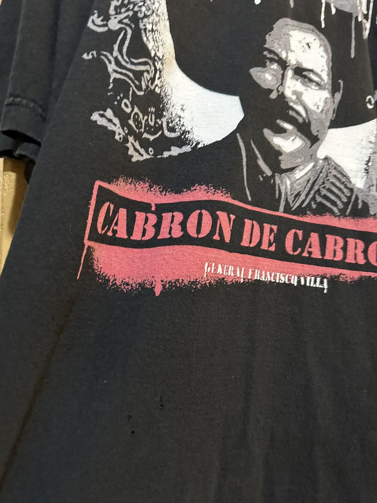 Other Vintage Pancho Villa Cabron De Cabrones T Shirt Size US XXL / EU 58 / 5 - 3 Thumbnail