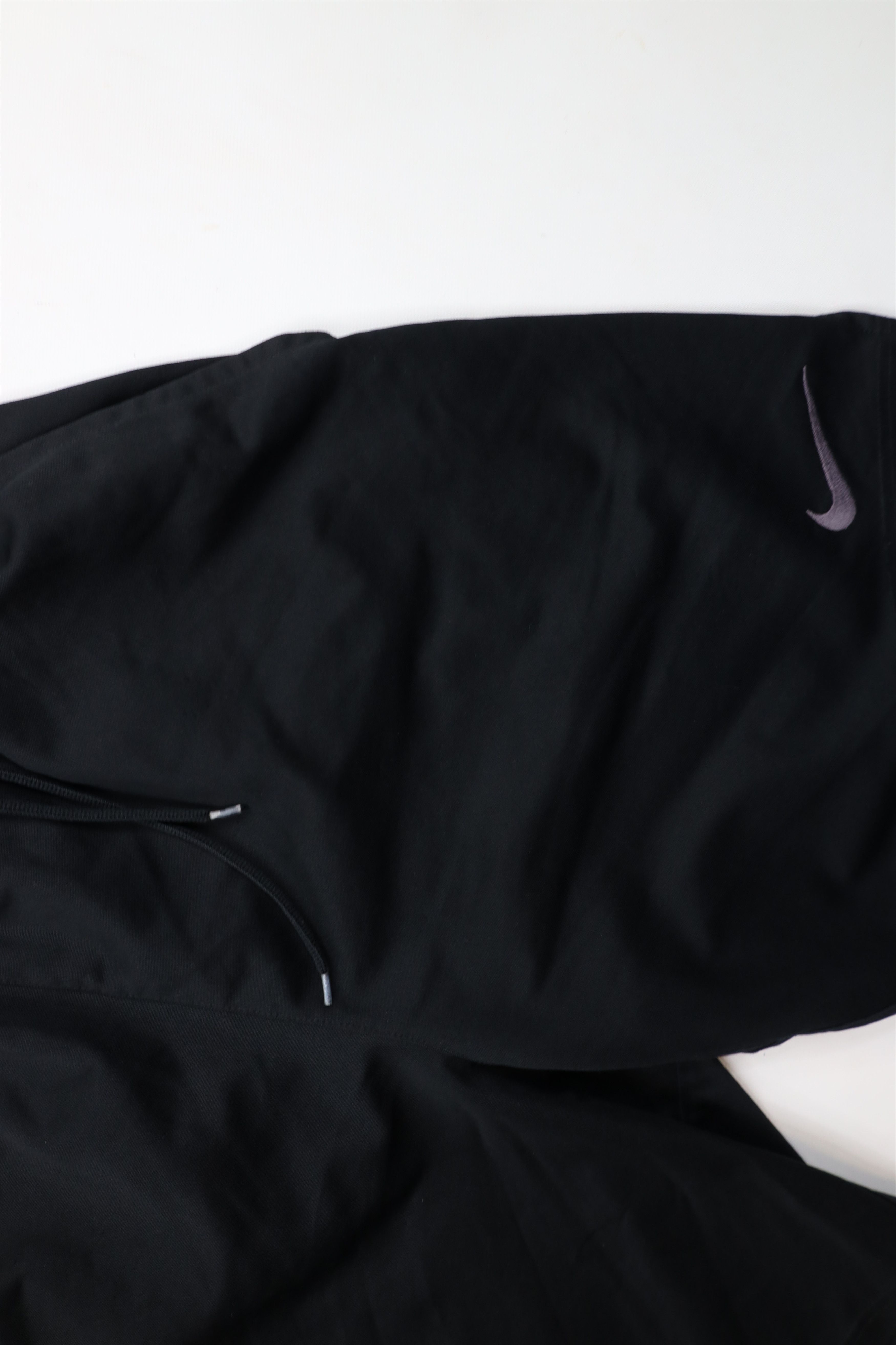 Nike × Vintage Vintage Y2K Nike Above Knee Knit Shorts Black Polyester Size US 34 / EU 50 - 8 Thumbnail