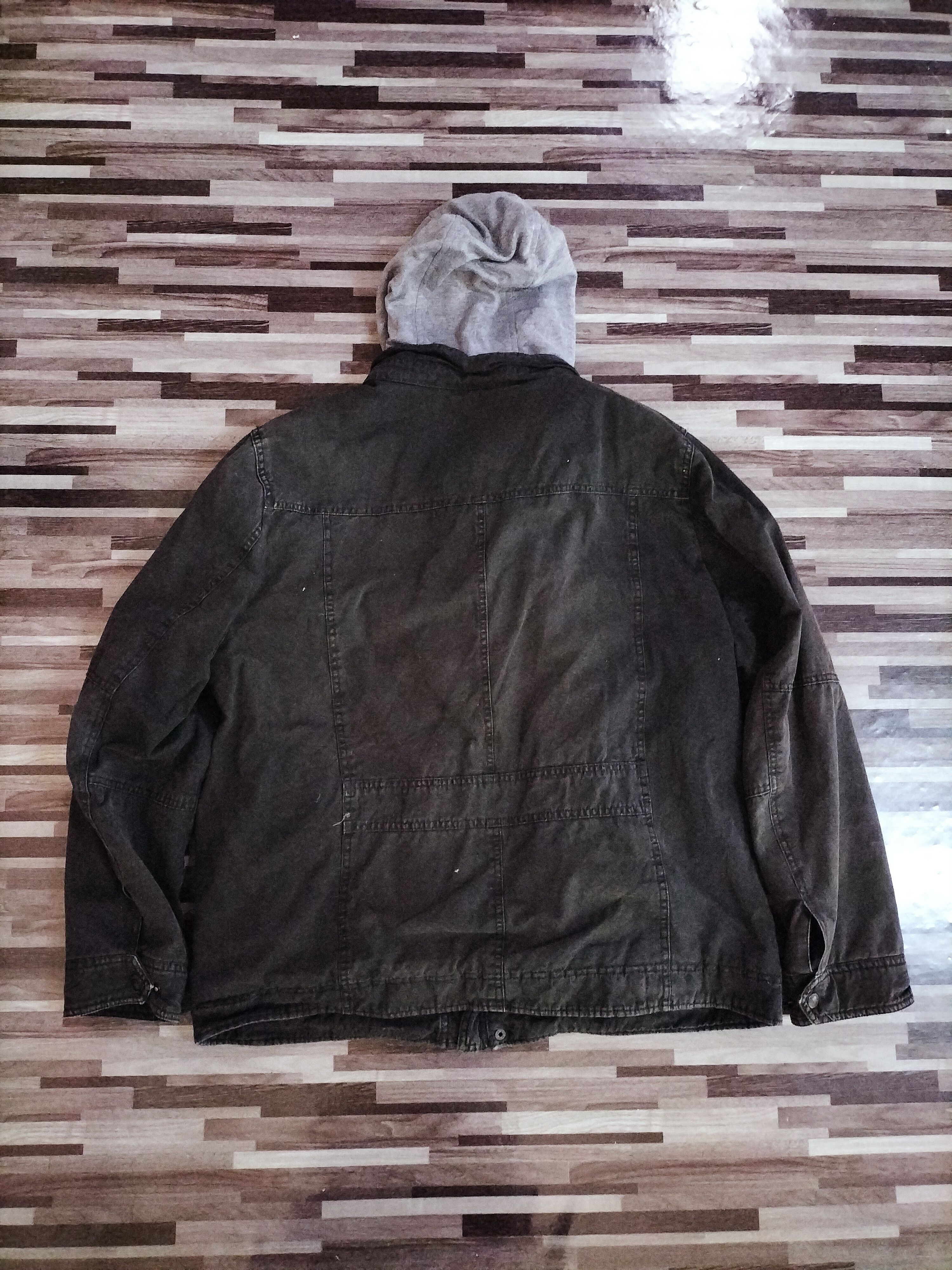 Levi's Vintage Levis Hoodie Jacket sherpa Duck Canvas pattern M65 Size US L / EU 52-54 / 3 - 21 Thumbnail