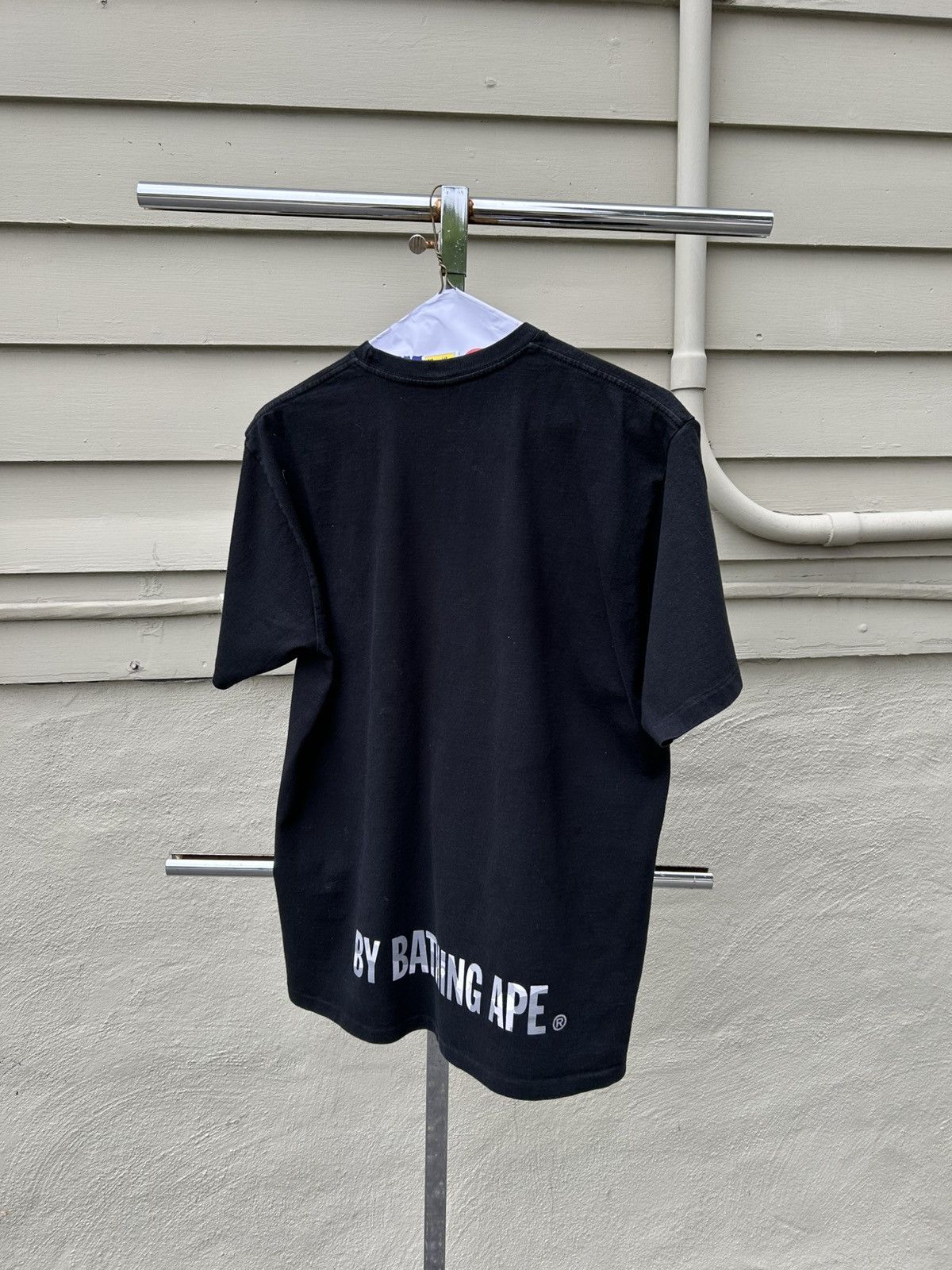 Bape Bape By bathing ape tee black/silver Size US XL / EU 56 / 4 - 4 Thumbnail