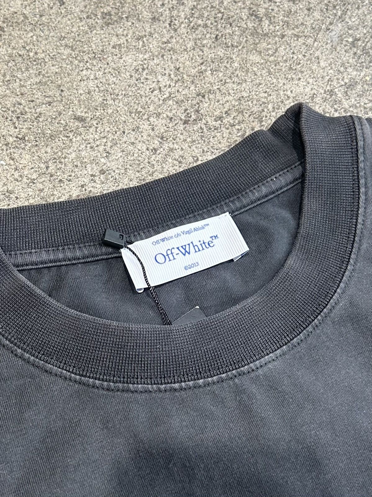 Off-White Off-White Digit Bacchus Crew-Neck Tee Black Size US S / EU 44-46 / 1 - 7 Thumbnail