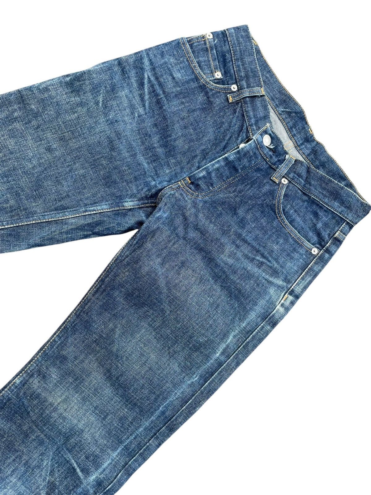 Helmut Lang Helmut Lang Stonewash Patina Honeycomb Jeans Size US 28 / EU 44 - 11 Thumbnail