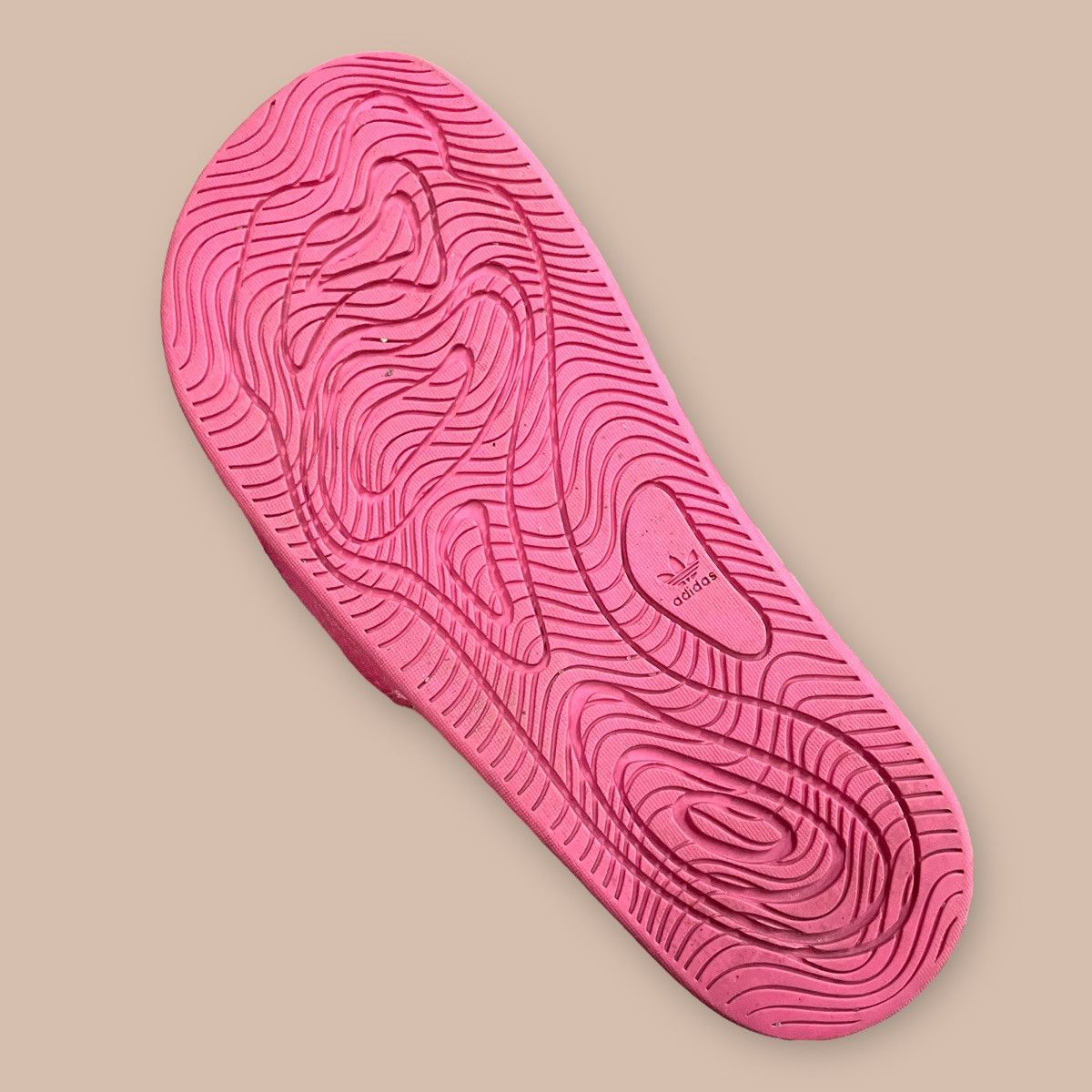 Adidas × Pharrell Adidas Pharrell Williams Pink Chancletas HU Slides Size US 6 / EU 39 - 12 Thumbnail