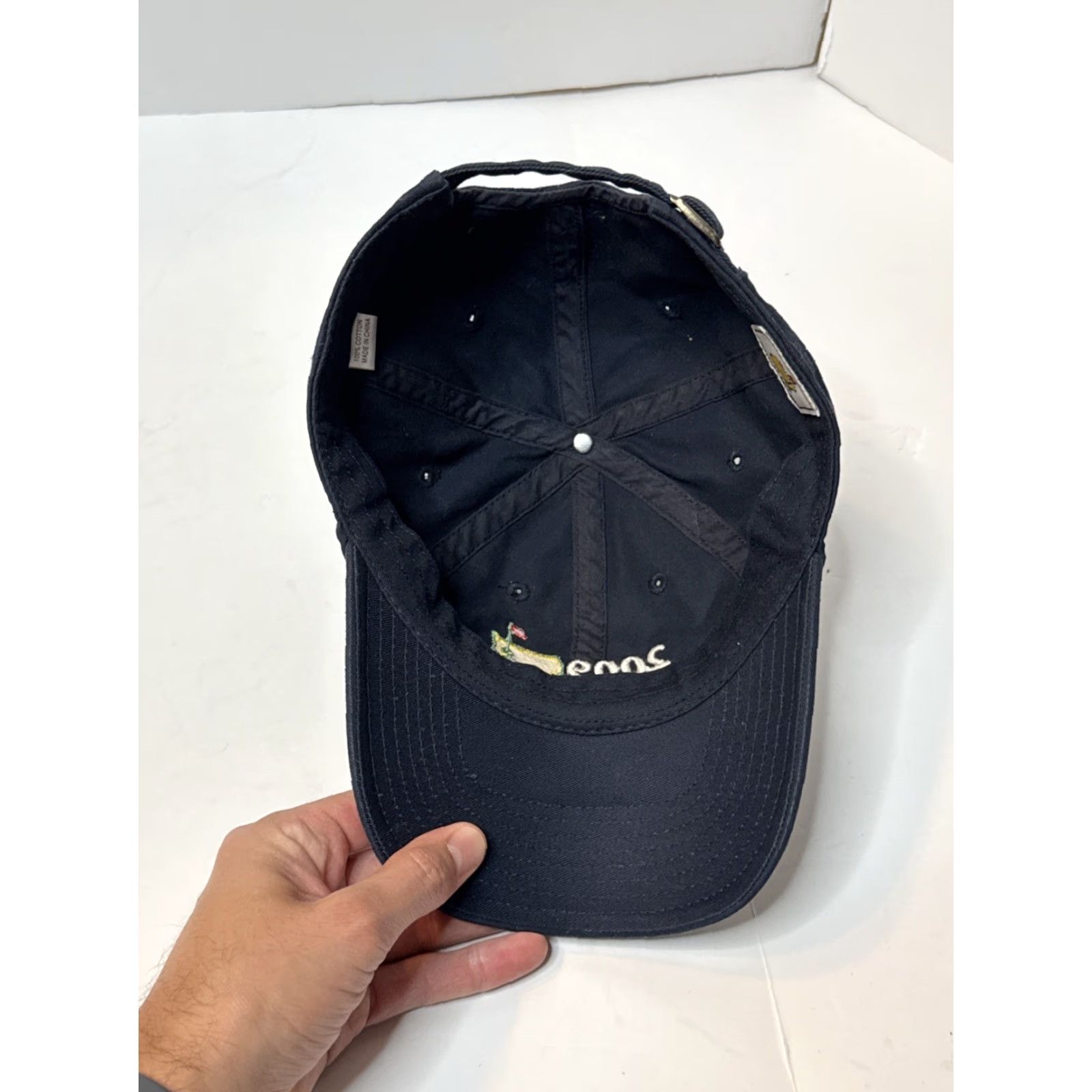 American Needle VINTAGE American Needle The Masters 2009 Golf Hat StrapBack Cap Men One Size Blue USA Golf Cap Mens Size ONE SIZE - 5 Thumbnail