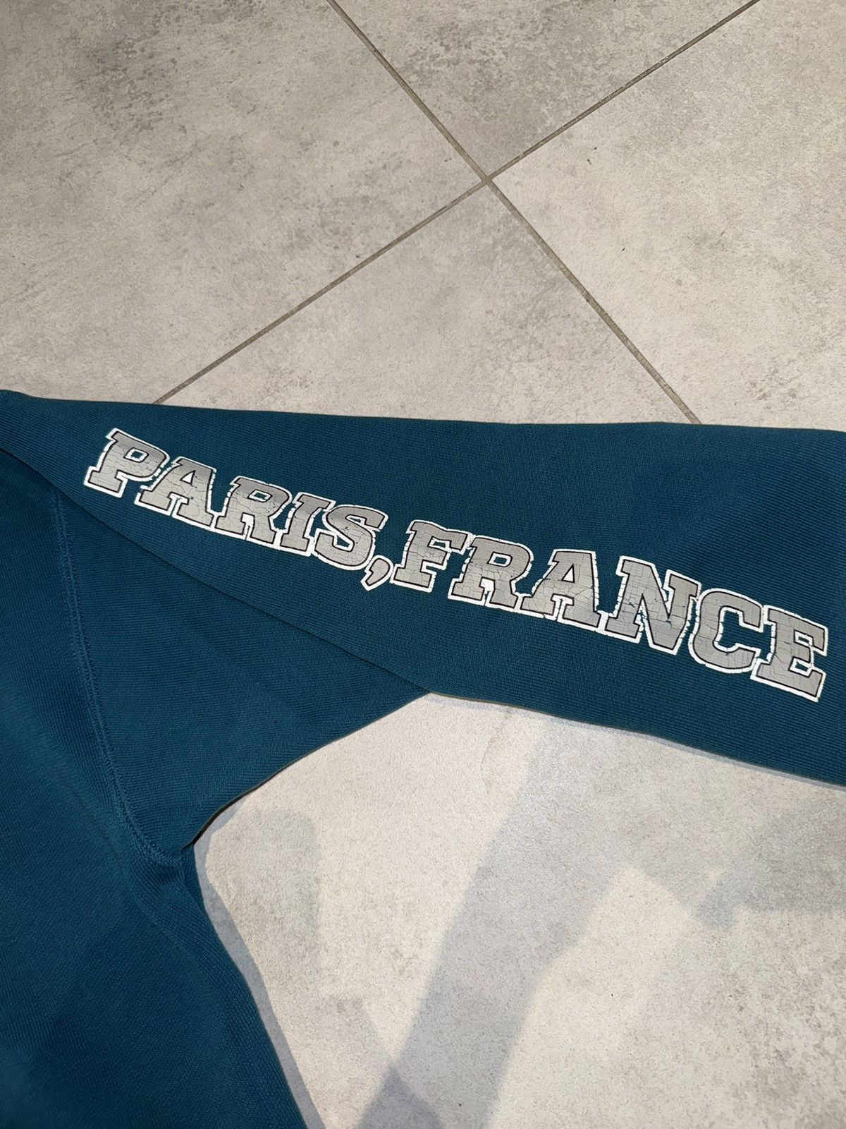 Balenciaga Balenciaga Maison Fondee Blue Hoodie Size US XS / EU 42 / 0 - 3 Thumbnail