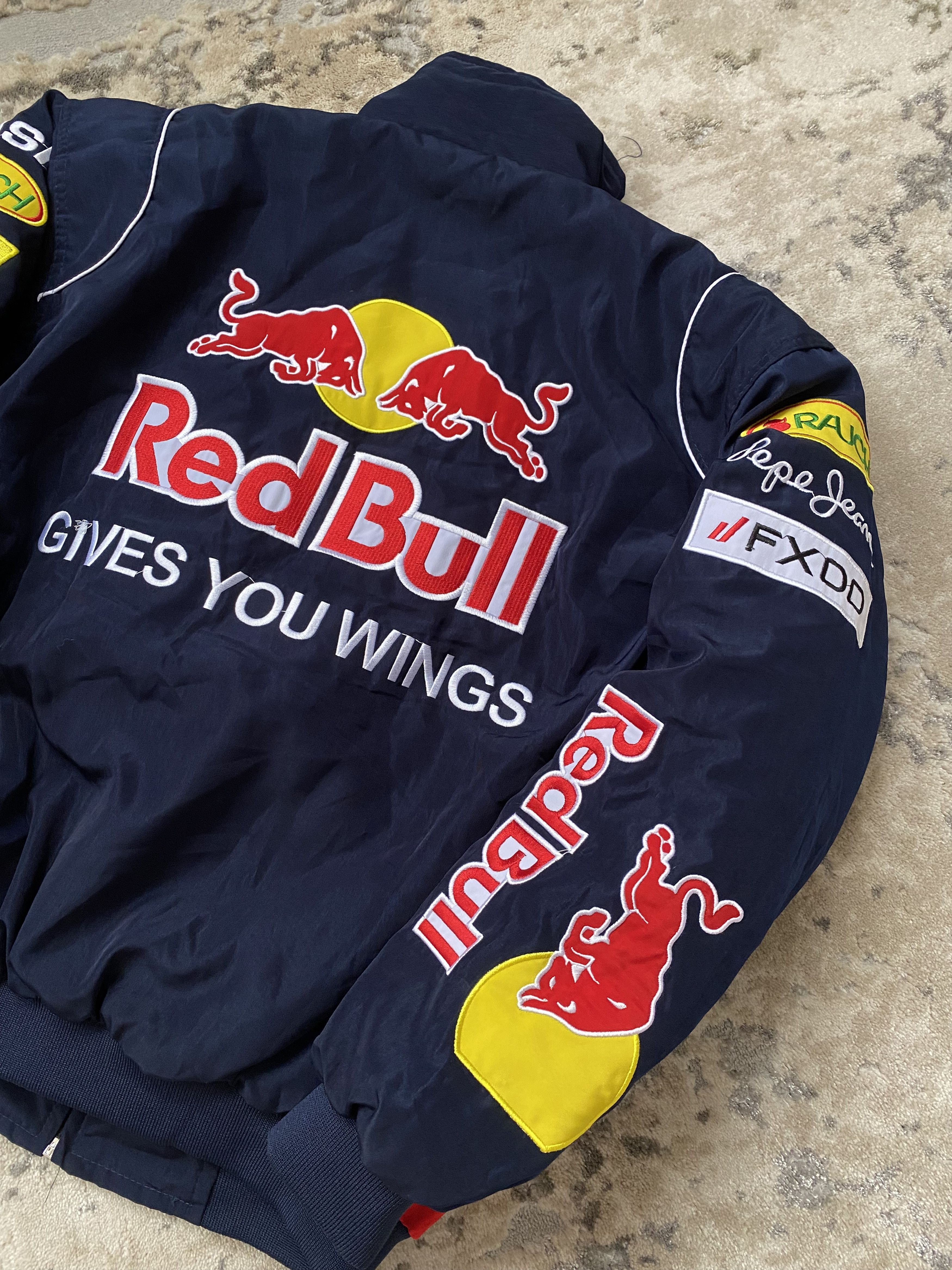 Formula 1 Vintage Red Bull Racing Team Formula One Racing Jacket Size US L / EU 52-54 / 3 - 6 Thumbnail