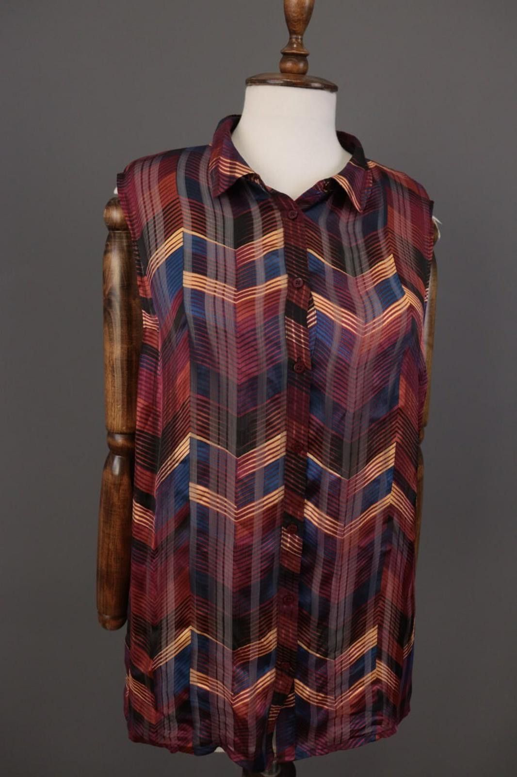 Wilkes Bashford BA&SH Pepite Bordeaux Multicolor Blouse Shirt Size 3 Size M / US 6-8 / IT 42-44 - 6 Thumbnail