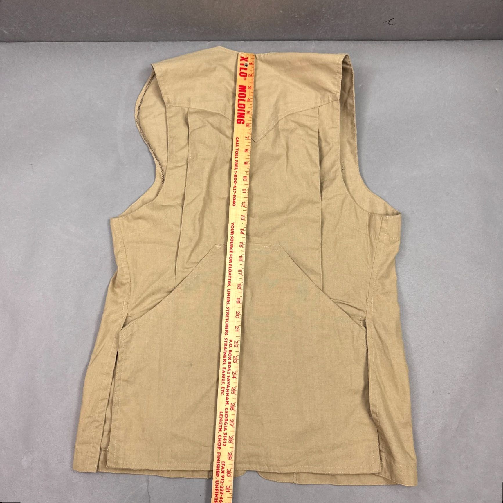 Orvis VINTAGE Orvis Vest Mens 44 Brown Shooting Skeet Padded Made USA Upland Left Hand Vest Size US S / EU 44-46 / 1 - 5 Thumbnail