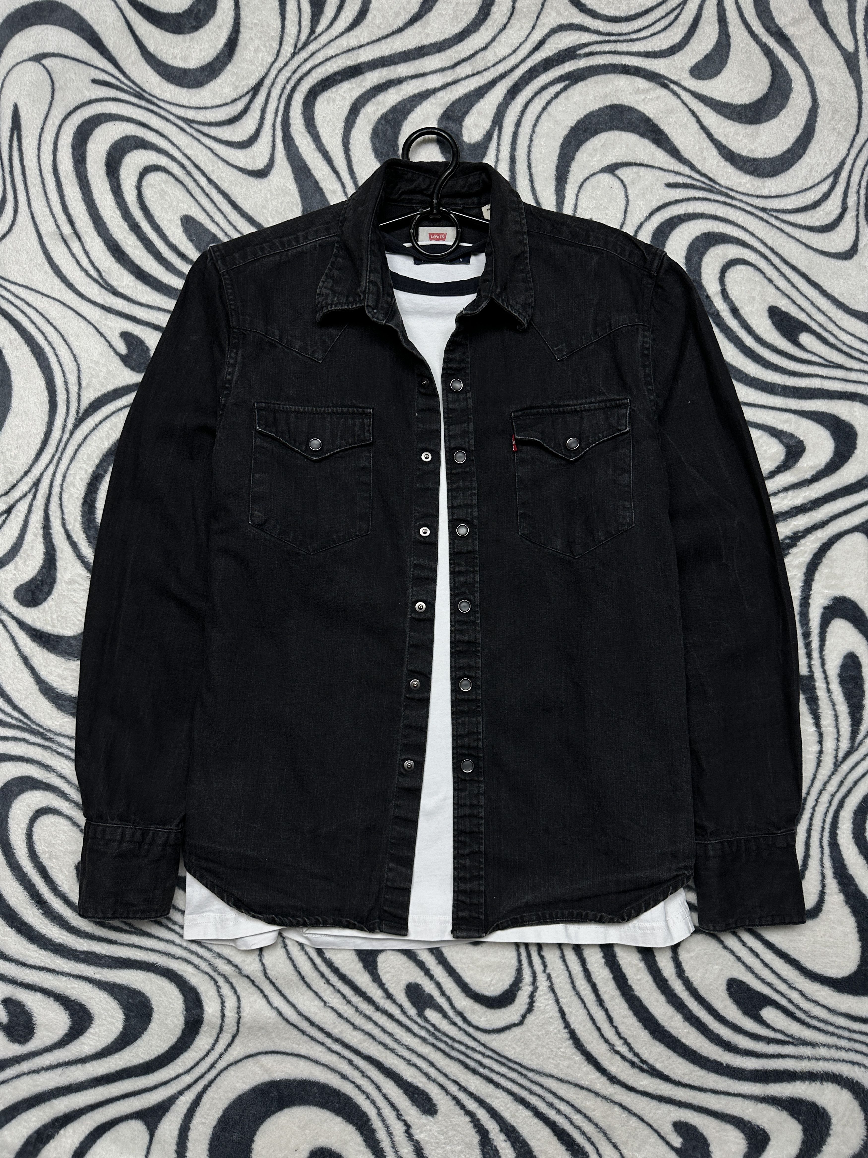 Levi's Levi's Vintage Mens Denim Shirt Jeans Size US S / EU 44-46 / 1 - 1 Thumbnail