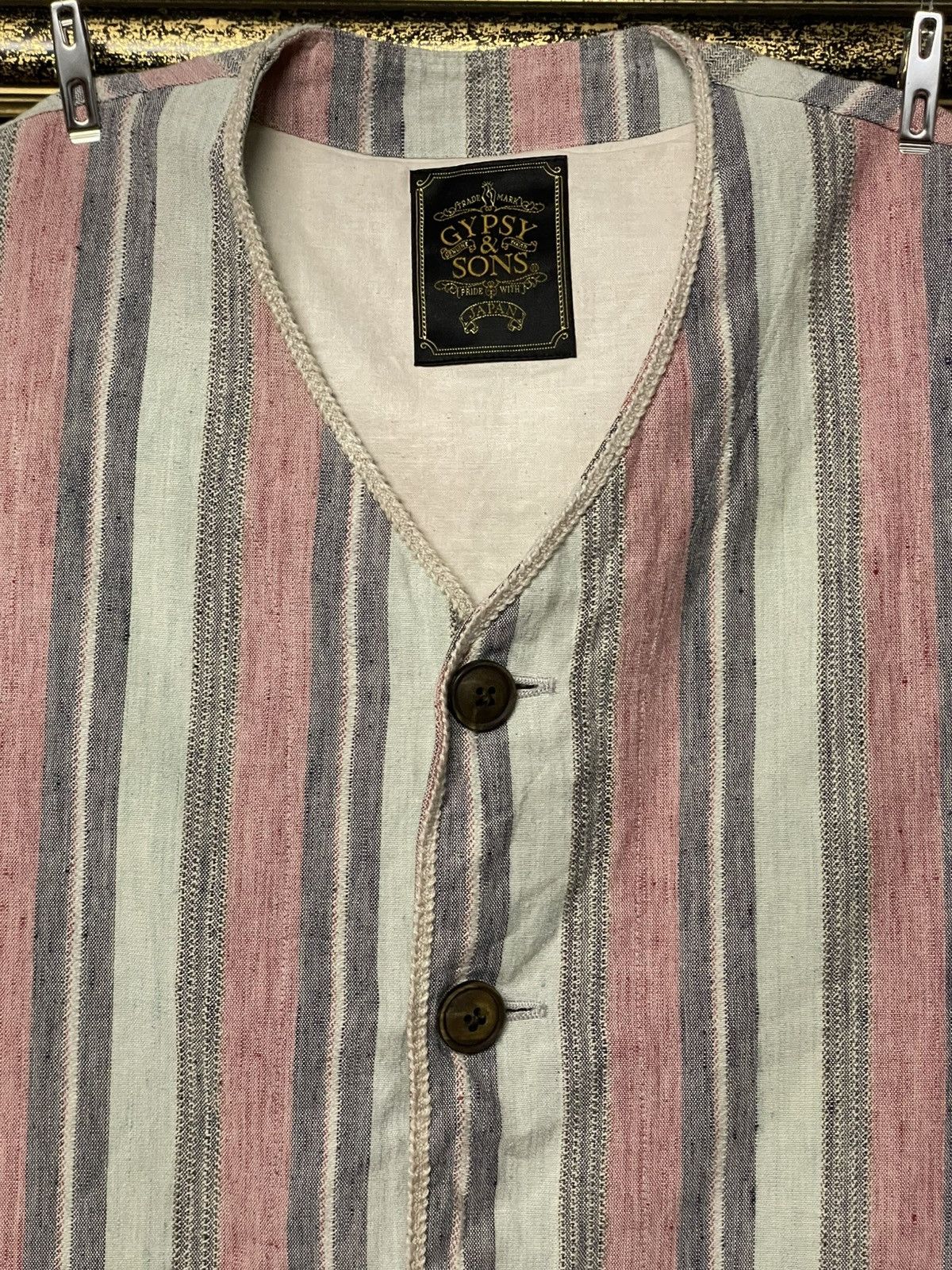 Designer × Japanese Brand × Vintage Vintage 1990s Japan Designer Gypsy & Son Mesh Sleeveless Size US S / EU 44-46 / 1 - 8 Thumbnail