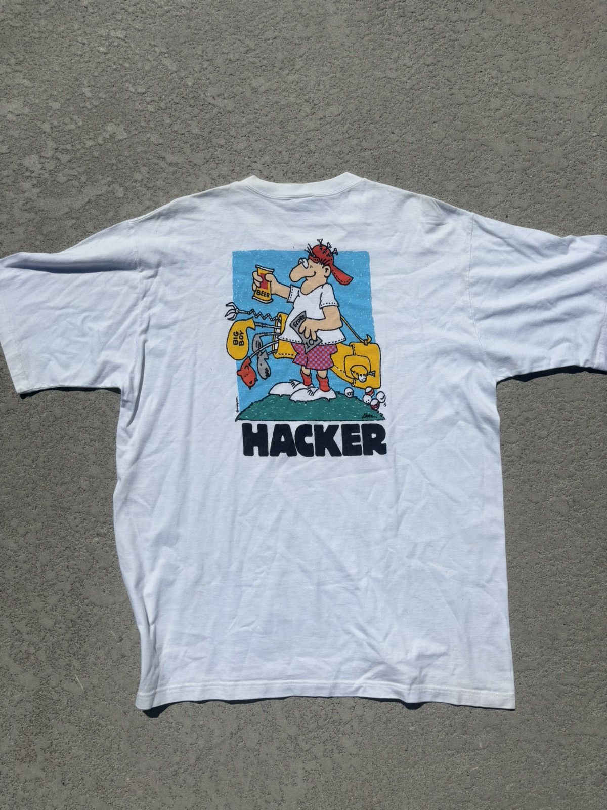 Vintage Vintage Golf Beer Tee Size US XL / EU 56 / 4 - 1 Thumbnail