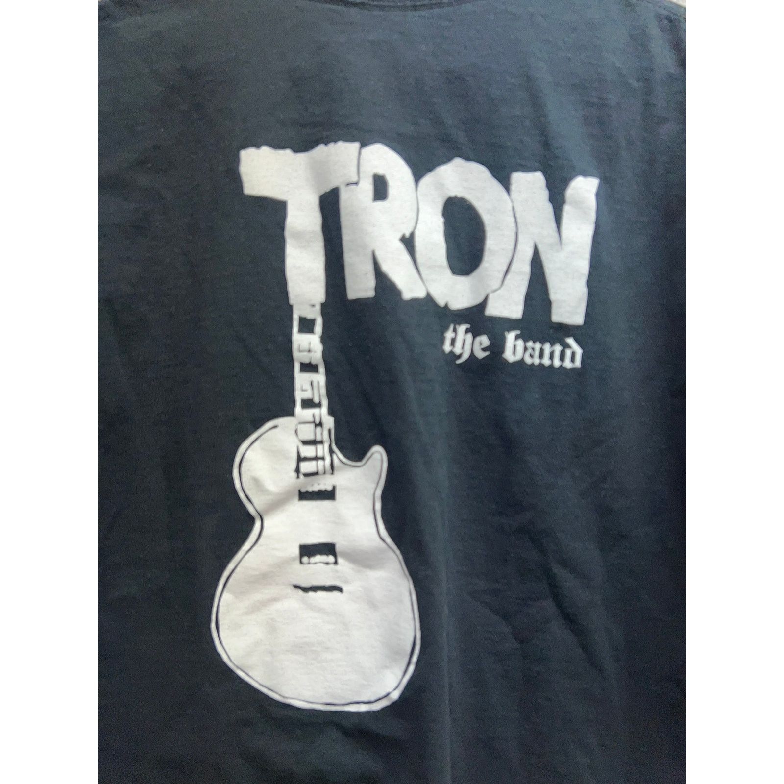 Gildan Tron The Band Shirt Band Tour Concert Black Graphic Tee XL Size US XL / EU 56 / 4 - 7 Thumbnail