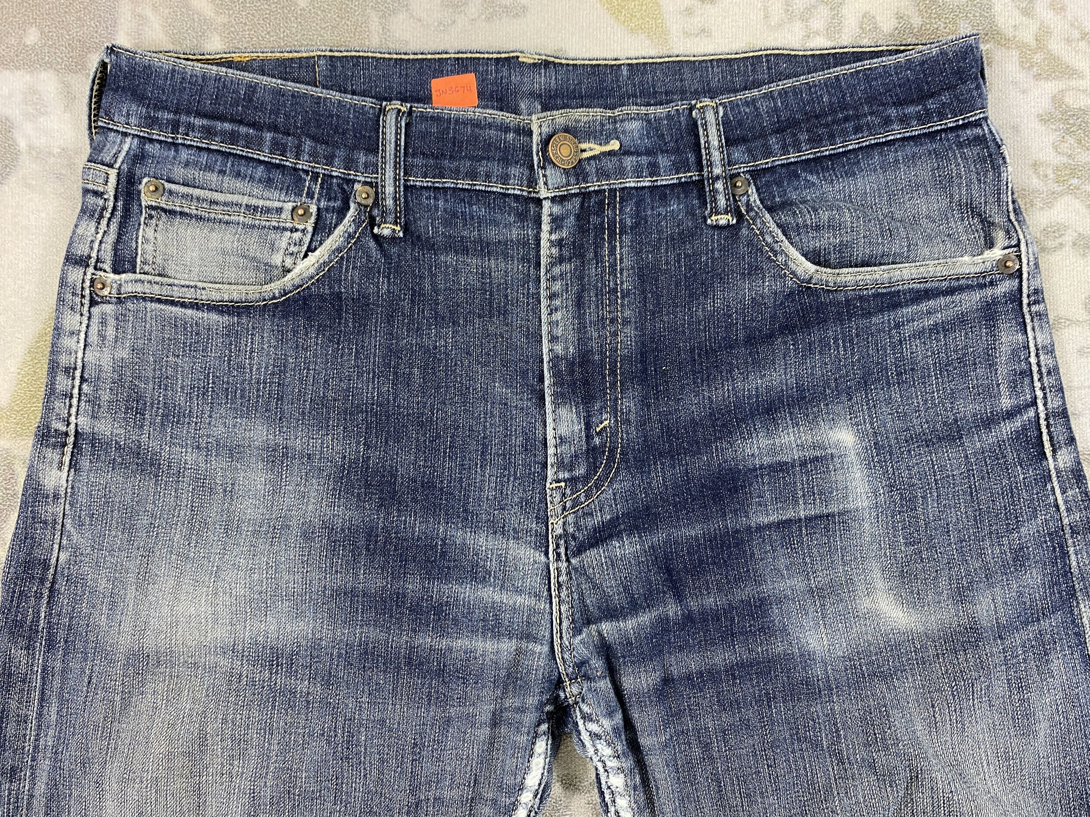 Levi's Faded Blue Vintage Levi's 508 Jeans 34x28 Denim- JN3674 Size US 34 / EU 50 - 3 Thumbnail