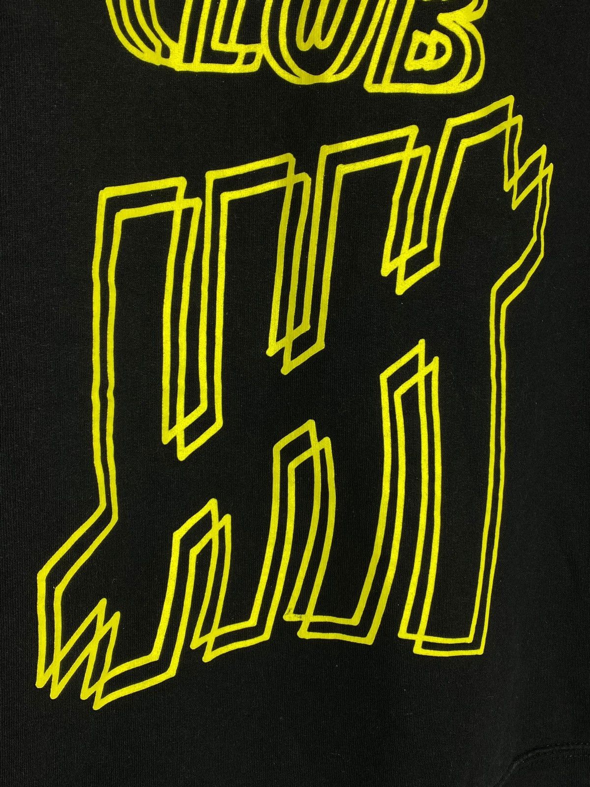Anti Social Social Club × Undefeated Undefeated ASSC Anti Social Social Club Yellow Black Hoodie Size US M / EU 48-50 / 2 - 6 Thumbnail