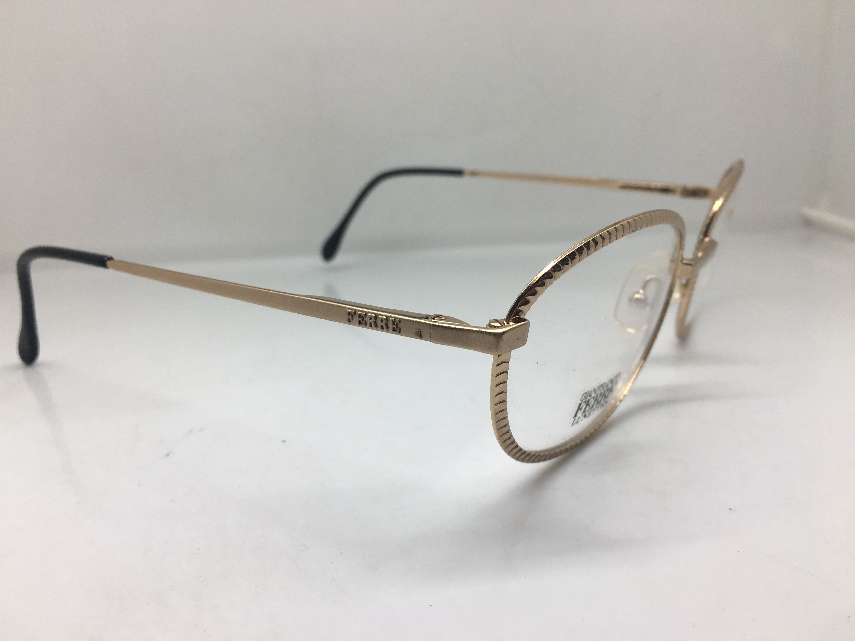 Gianfranco Ferre Vintage Gianfranco Ferre GFF136 Gold Eyeglasses Frame Italy Size ONE SIZE - 2 Thumbnail