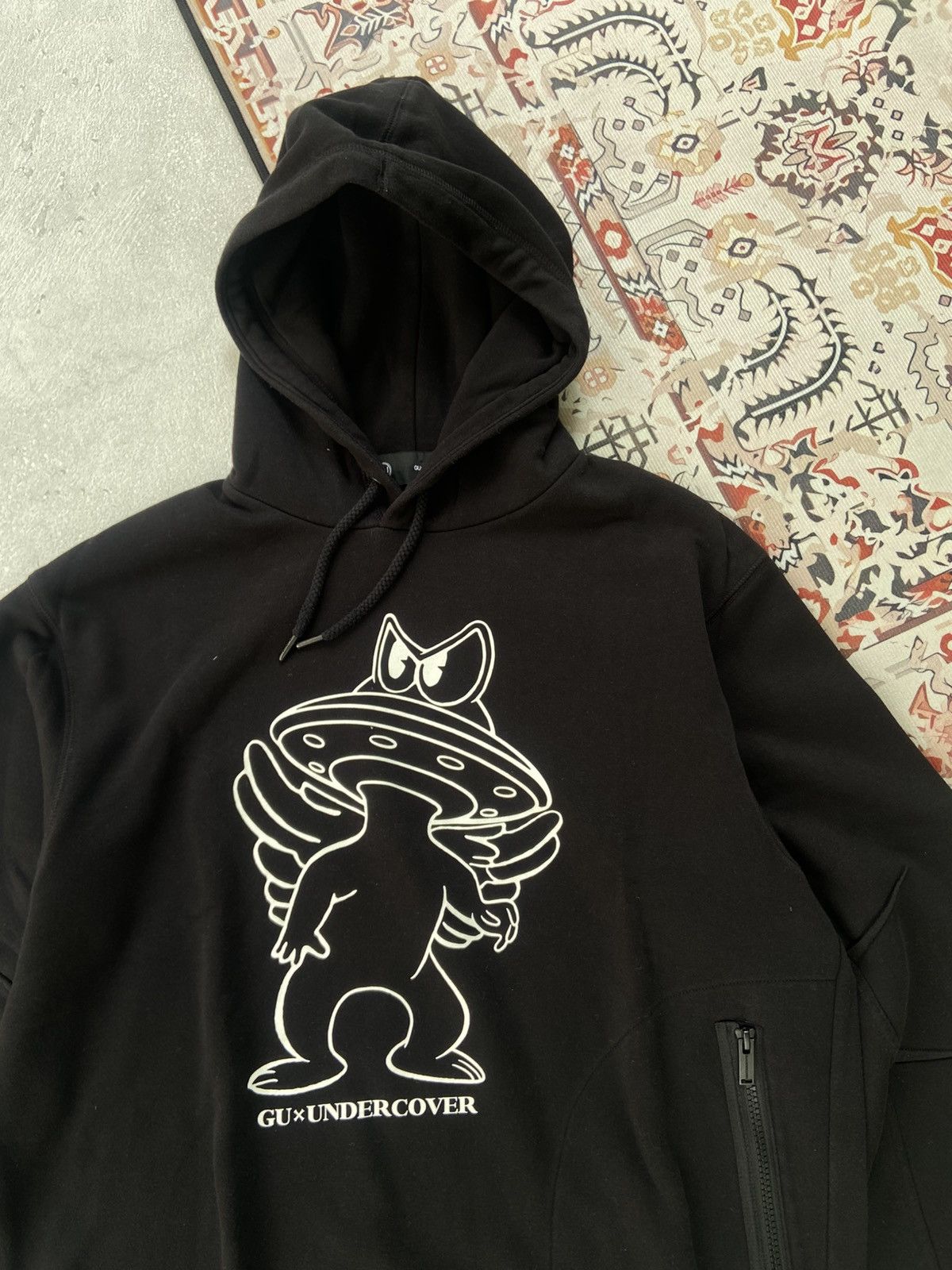 GU × Undercover Rare Undercover x GU Alien Hoodie Size US M / EU 48-50 / 2 - 2 Thumbnail