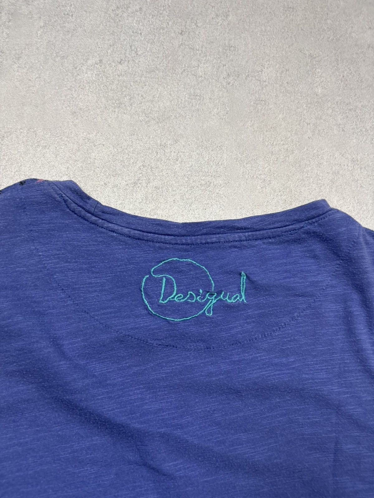 Desigual Desigual Graphic Art Long Sleeve Top XL Blue Abstract Print Size XL / US 12-14 / IT 48-50 - 11 Thumbnail