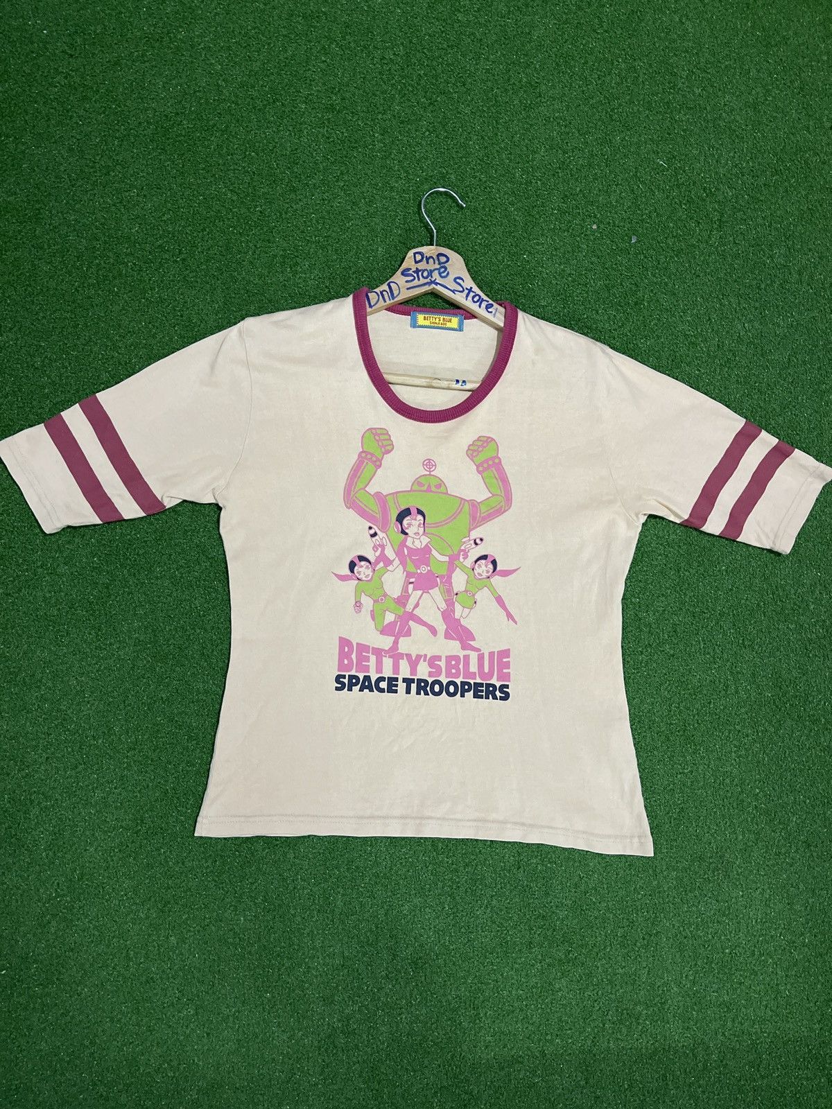 image of If Six Was Nine x Vintage Betty Blue Shinji Abe Tee Very in Peach, Women's