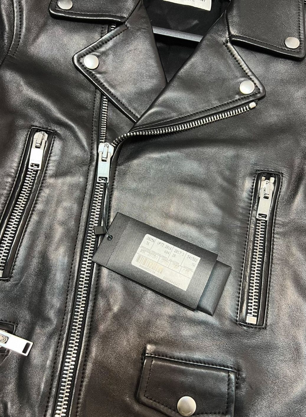 Saint Laurent Paris Motorcycle Leather Jacket