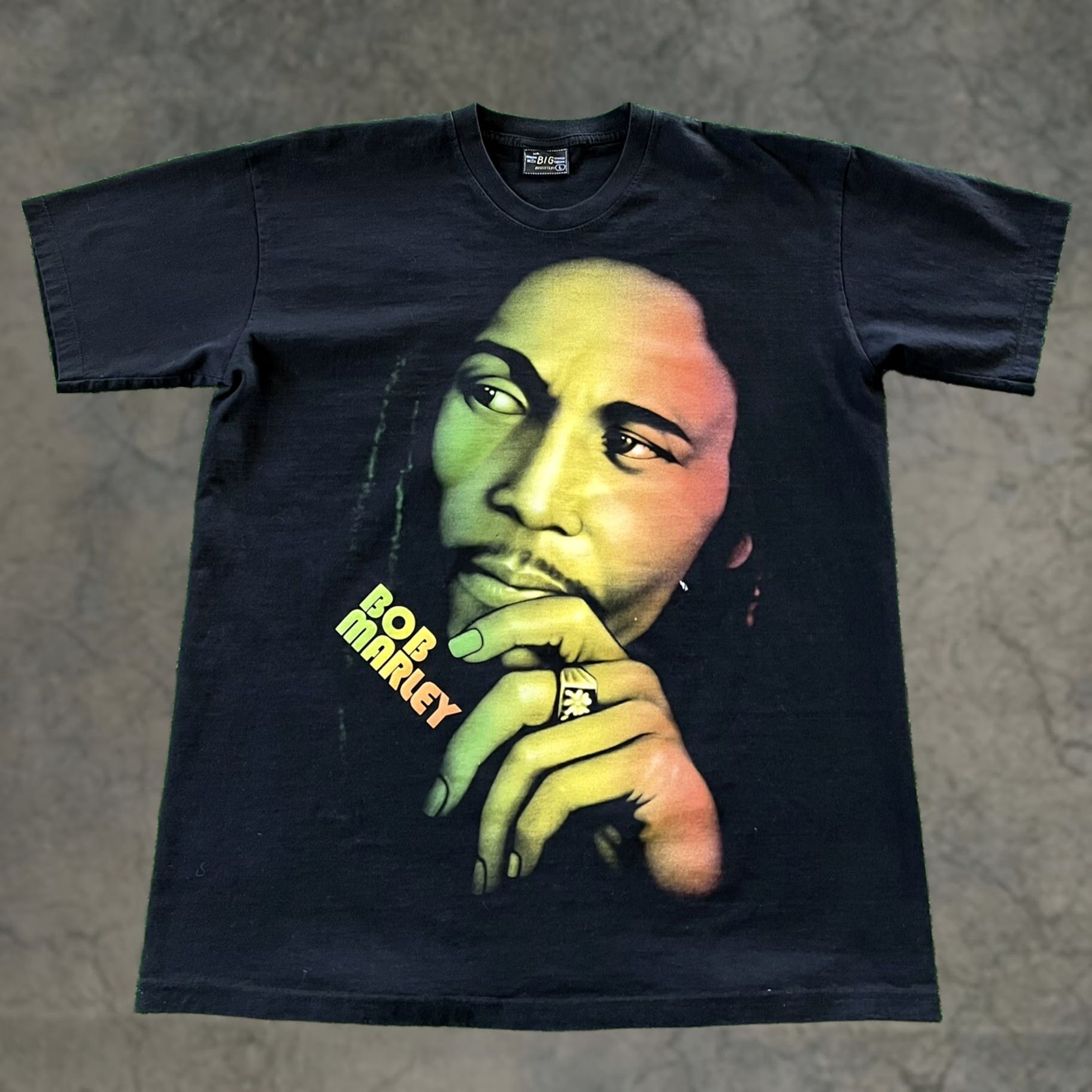 Element × Vintage Vintage Element “Listen to Bob Marley” t shirt