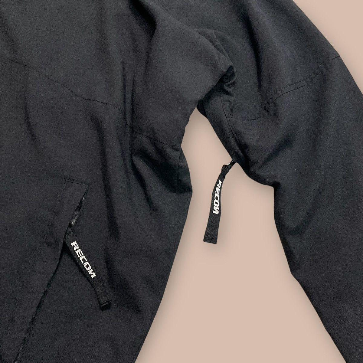 Recon RECON Black Windbreaker Jacket Size US XL / EU 56 / 4 - 14 Thumbnail