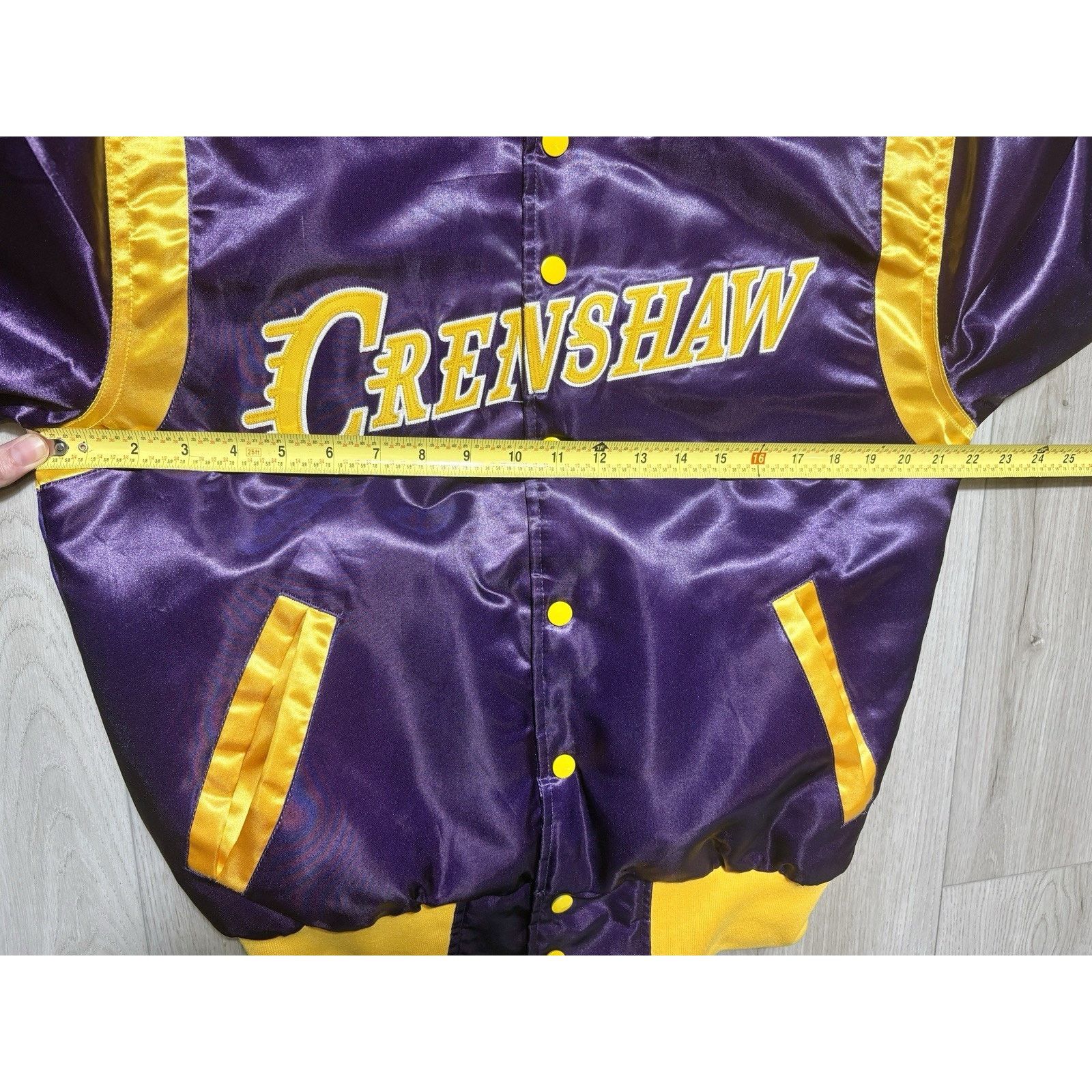 Other Los Angeles Lakers Kobe Bryant Crenshaw Satin Jacket Small Size US S / EU 44-46 / 1 - 22 Thumbnail