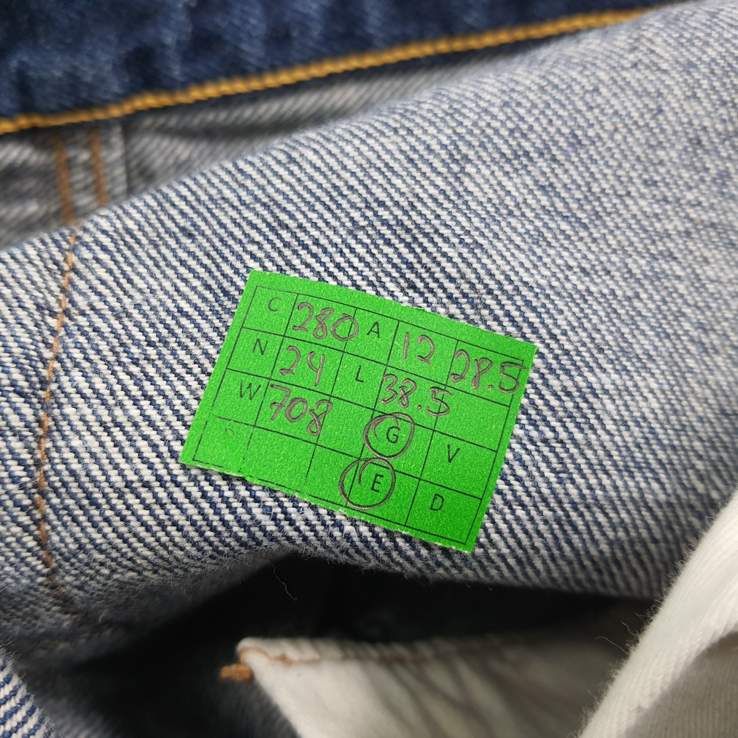 Evisu Vintage Evis Jeans Selvedge Custom Daicock Jeans C280N24 Size 25" / US 0 / IT 36 - 14 Thumbnail