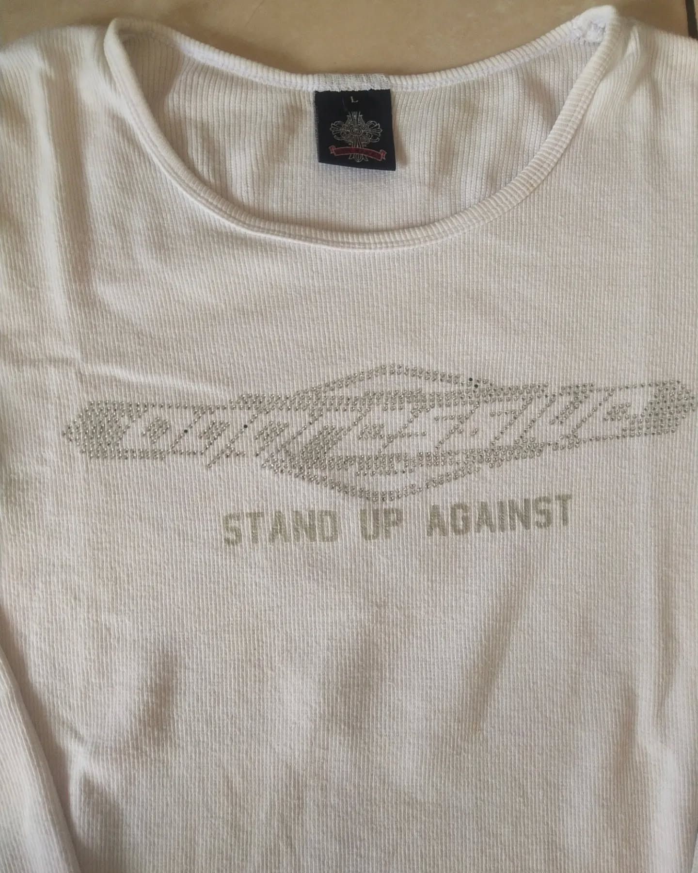 If Six Was Nine Body Maker Letter Graphic White Pattern Longsleeve Size US L / EU 52-54 / 3 - 4 Thumbnail