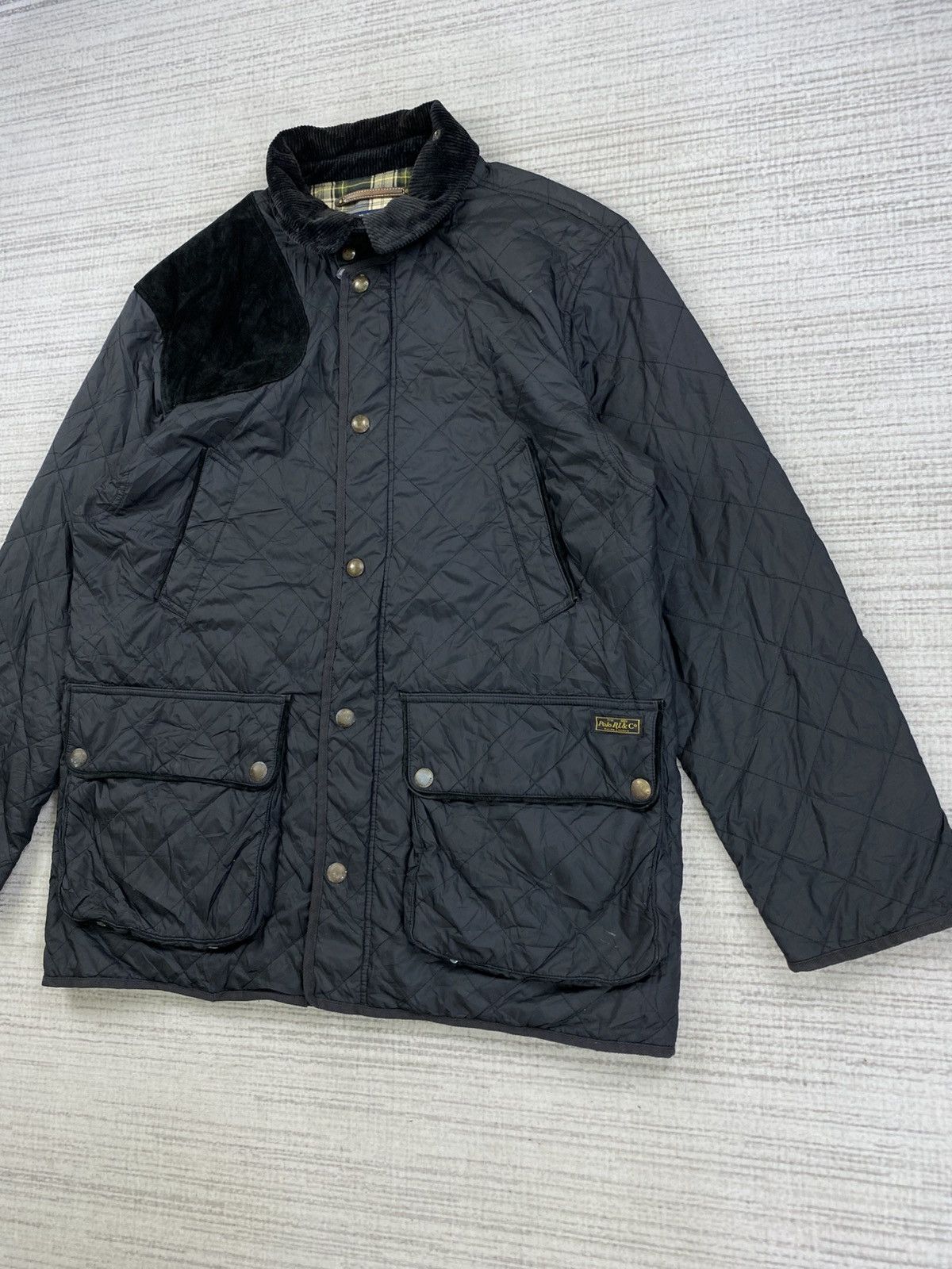 Polo Ralph Lauren × Vintage Vintage 90s Polo Ralph Lauren Quilted Jacket Size US L / EU 52-54 / 3 - 4 Thumbnail