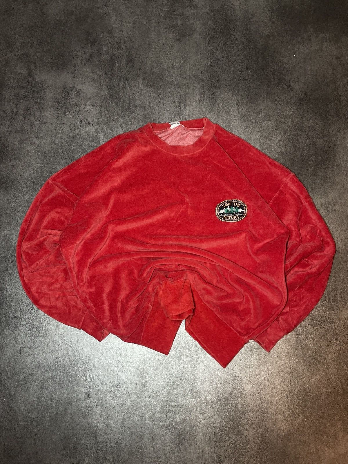Vintage RARE🔥Vintage 90s Fleece Sweatshirt Cozy Rare Hype Boxy Fit Size US L / EU 52-54 / 3 - 1 Thumbnail